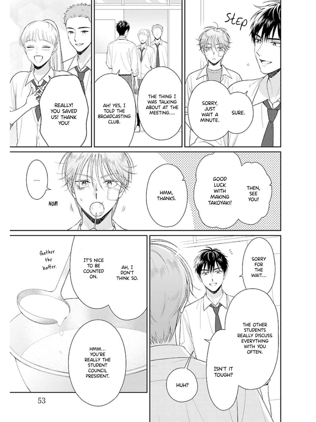 Page 18 Chapter 2 Toratsuki-kaicho, Teawase negaimasu!!