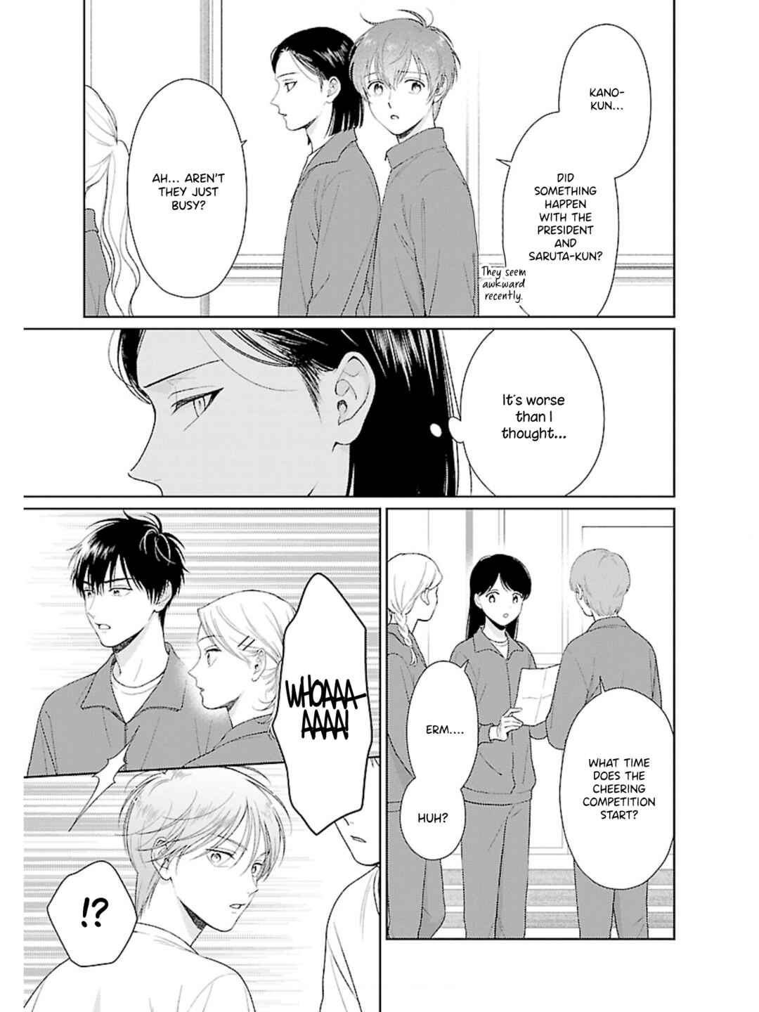 Page 22 Chapter 4 Toratsuki-kaicho, Teawase negaimasu!!