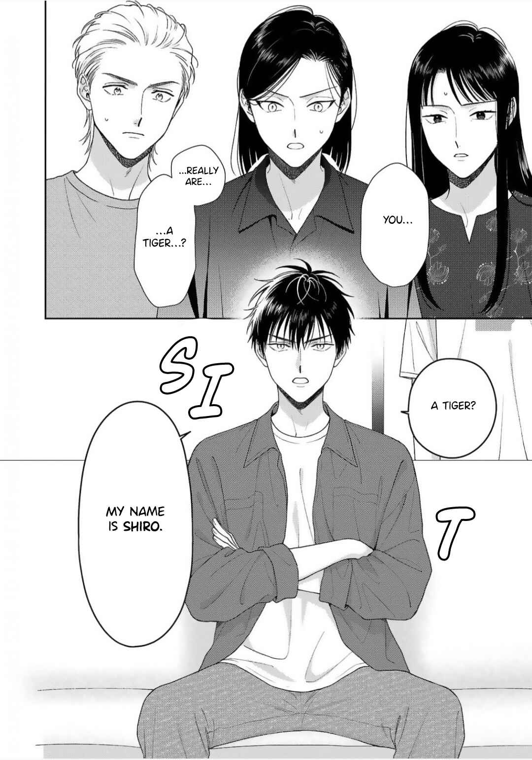 Page 3 Chapter 8 Toratsuki-kaicho, Teawase negaimasu!!