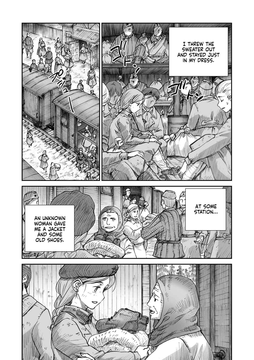 Page 14 Chapter 26.2 Sensou wa Onna no Kao wo Shiteinai