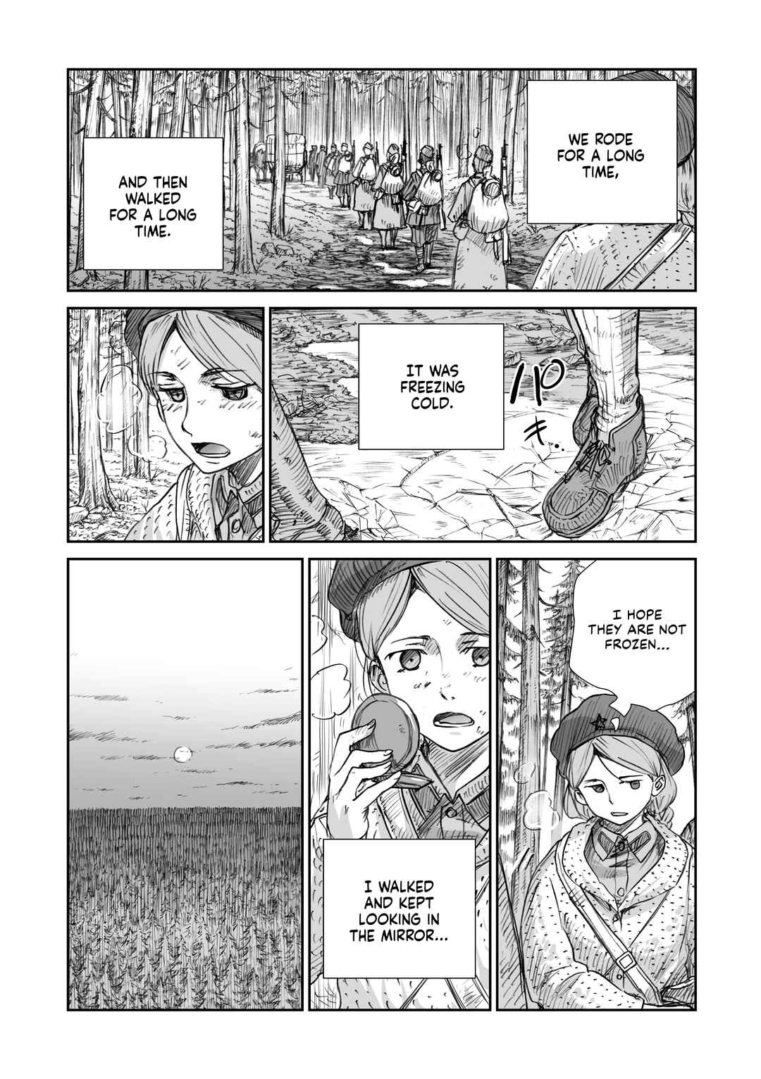 Page 15 Chapter 26.2 Sensou wa Onna no Kao wo Shiteinai