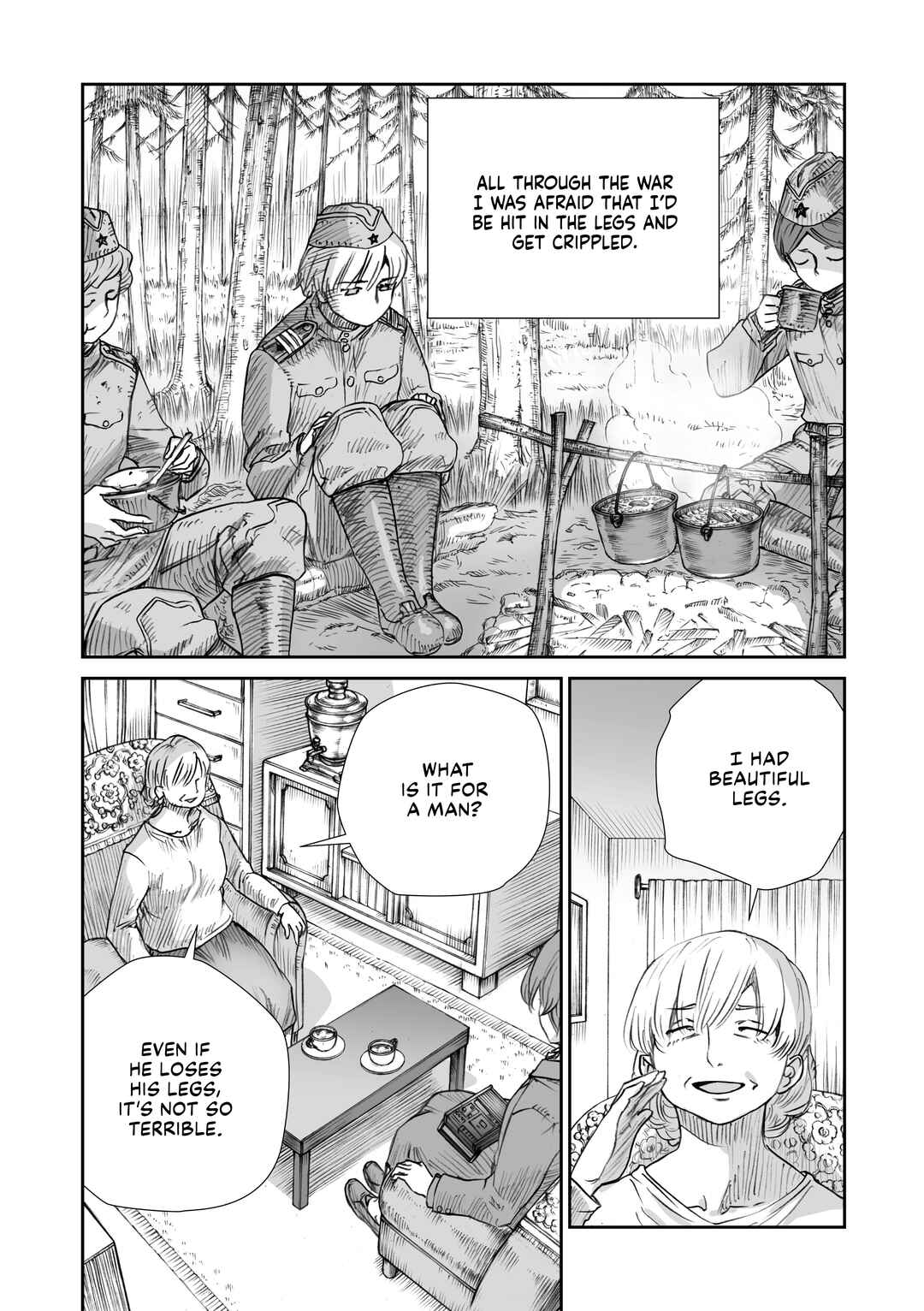 Page 9 Chapter 26.2 Sensou wa Onna no Kao wo Shiteinai