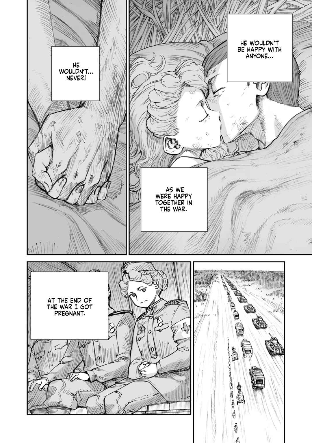 Page 14 Chapter 20.2 Sensou wa Onna no Kao wo Shiteinai