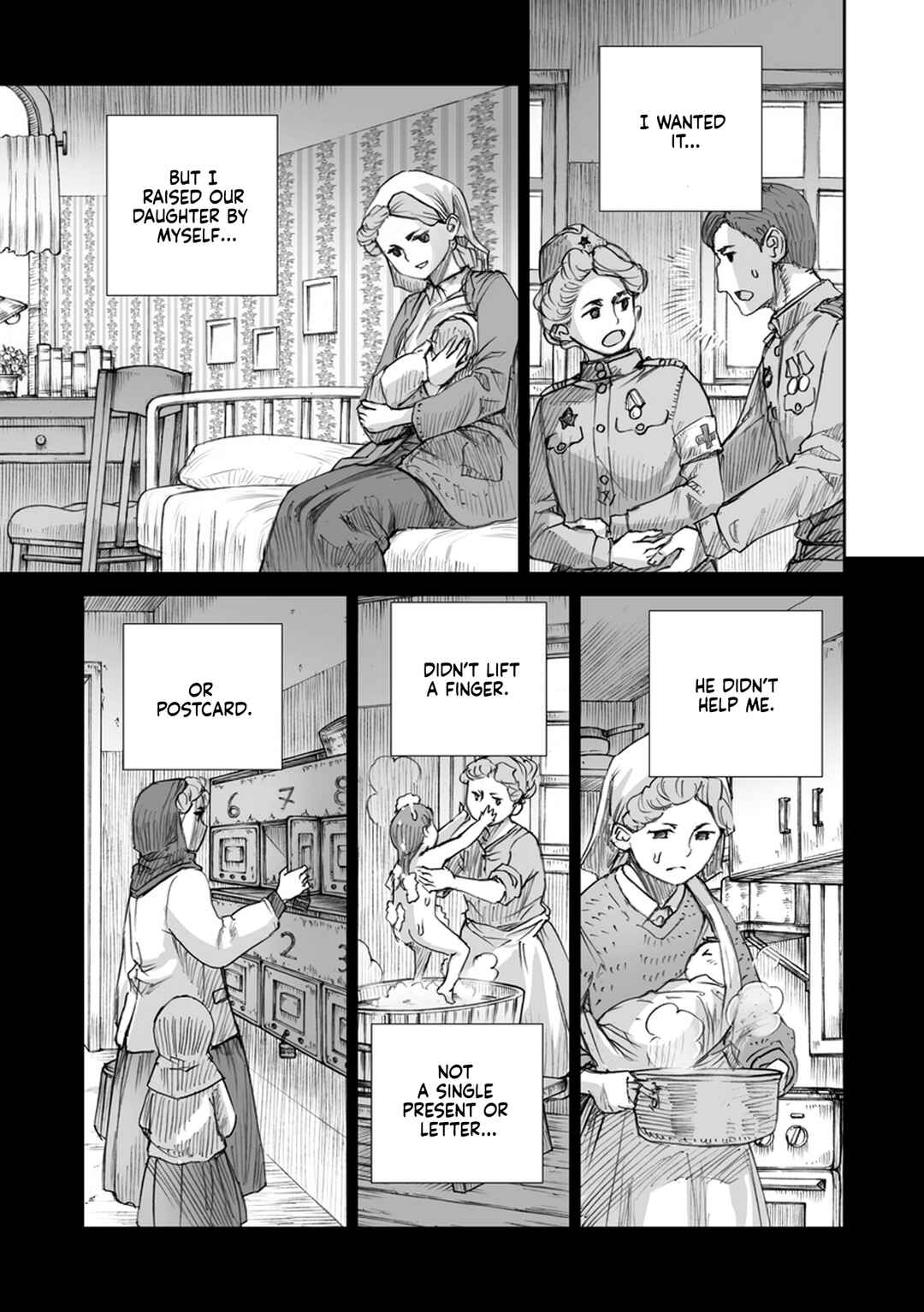 Page 15 Chapter 20.2 Sensou wa Onna no Kao wo Shiteinai