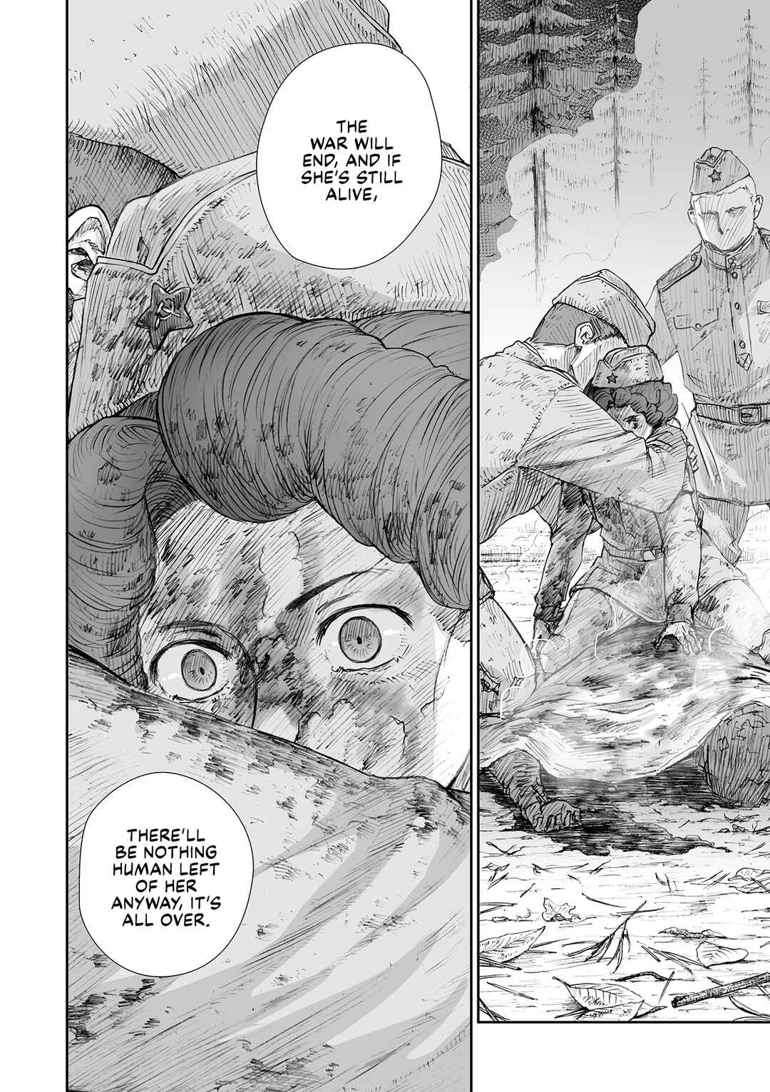 Page 7 Chapter 32.7 Sensou wa Onna no Kao wo Shiteinai