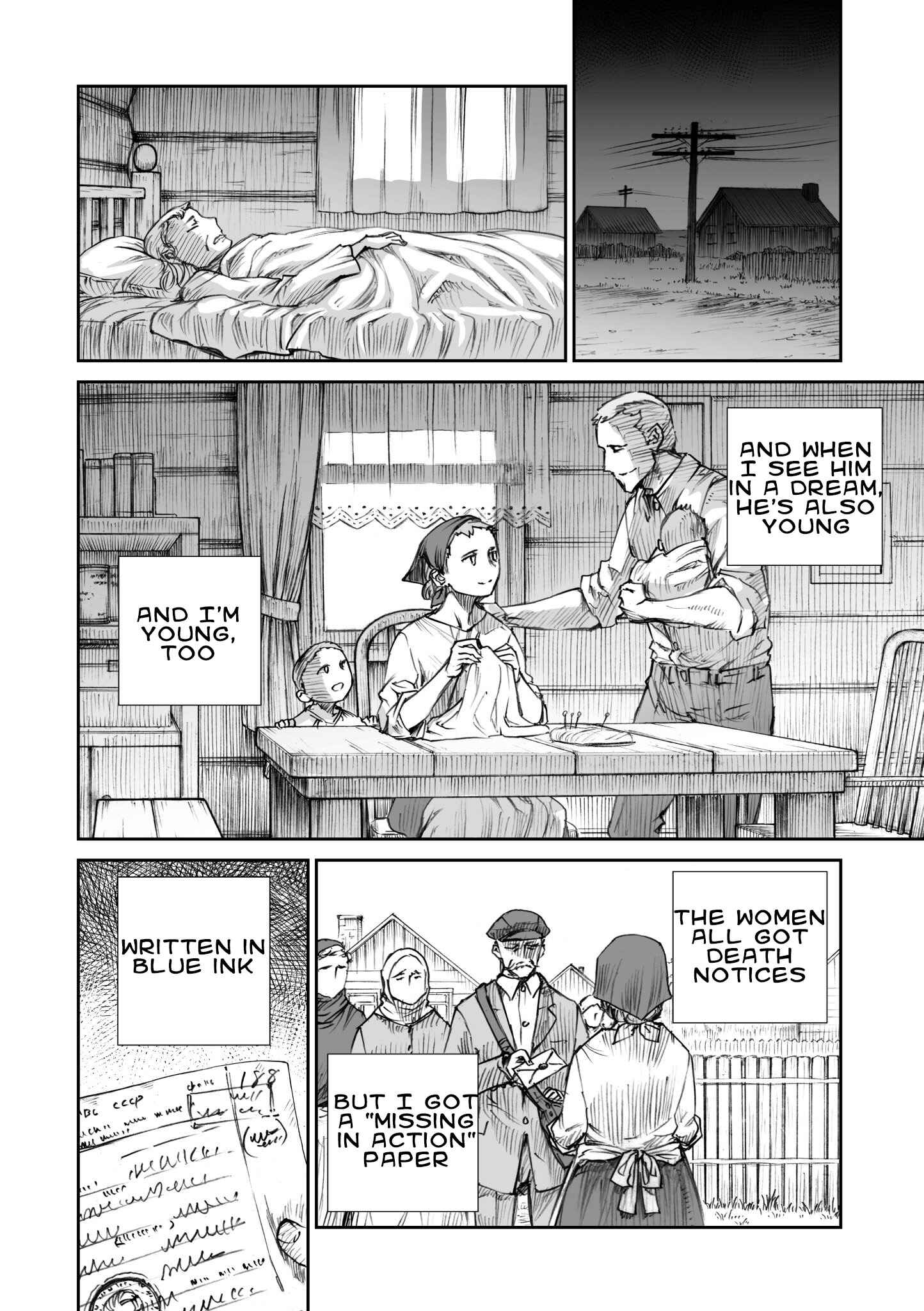 Page 2 Chapter 12.3 Sensou wa Onna no Kao wo Shiteinai