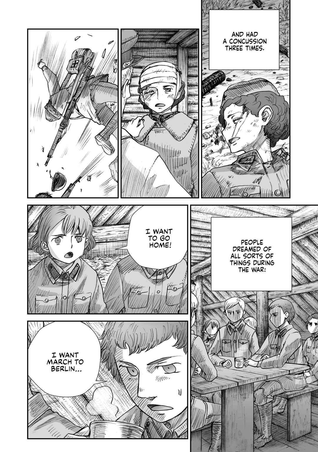 Page 14 Chapter 26.5 Sensou wa Onna no Kao wo Shiteinai