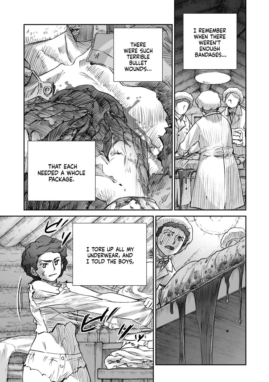 Page 17 Chapter 26.5 Sensou wa Onna no Kao wo Shiteinai