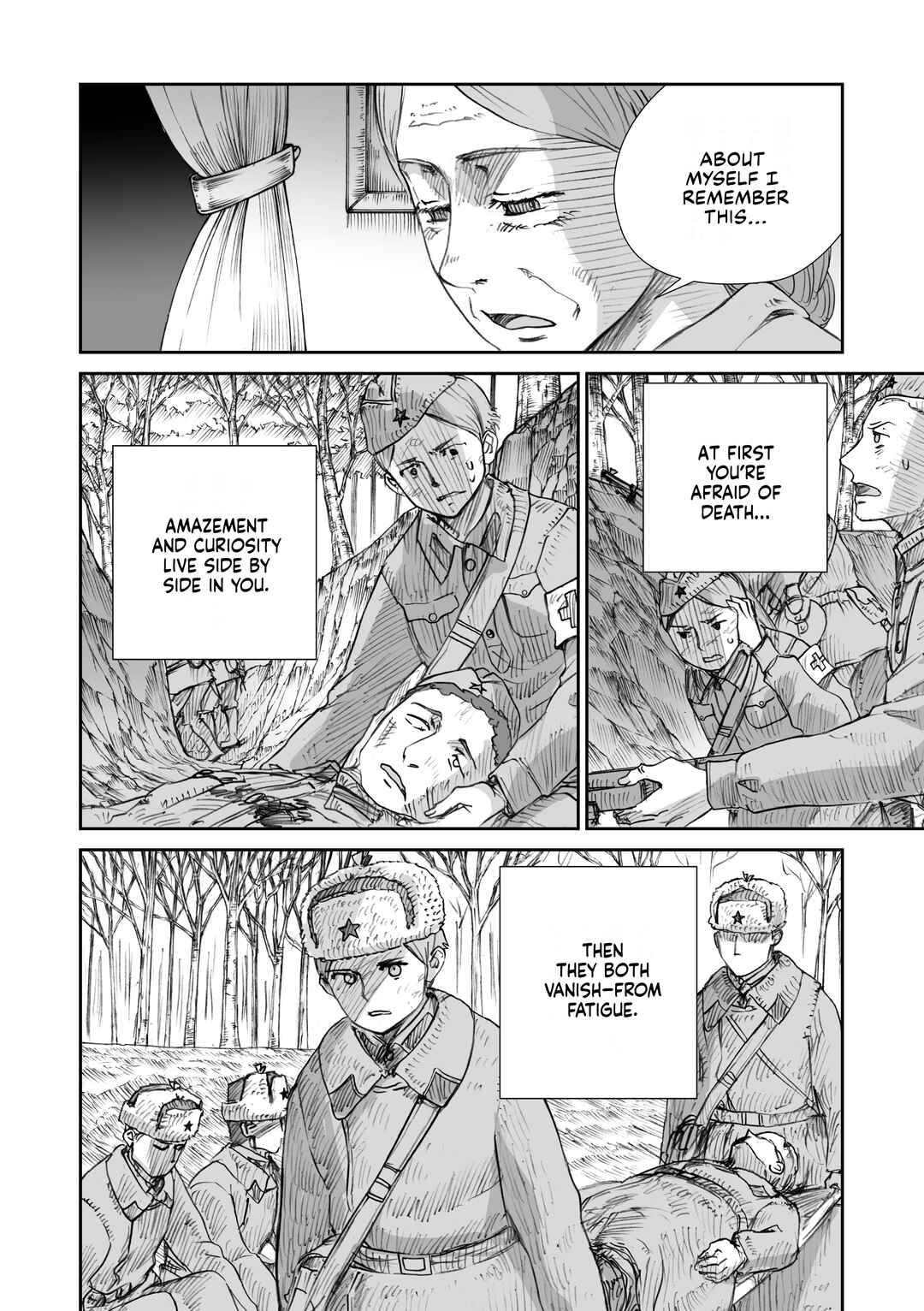 Page 8 Chapter 26.5 Sensou wa Onna no Kao wo Shiteinai