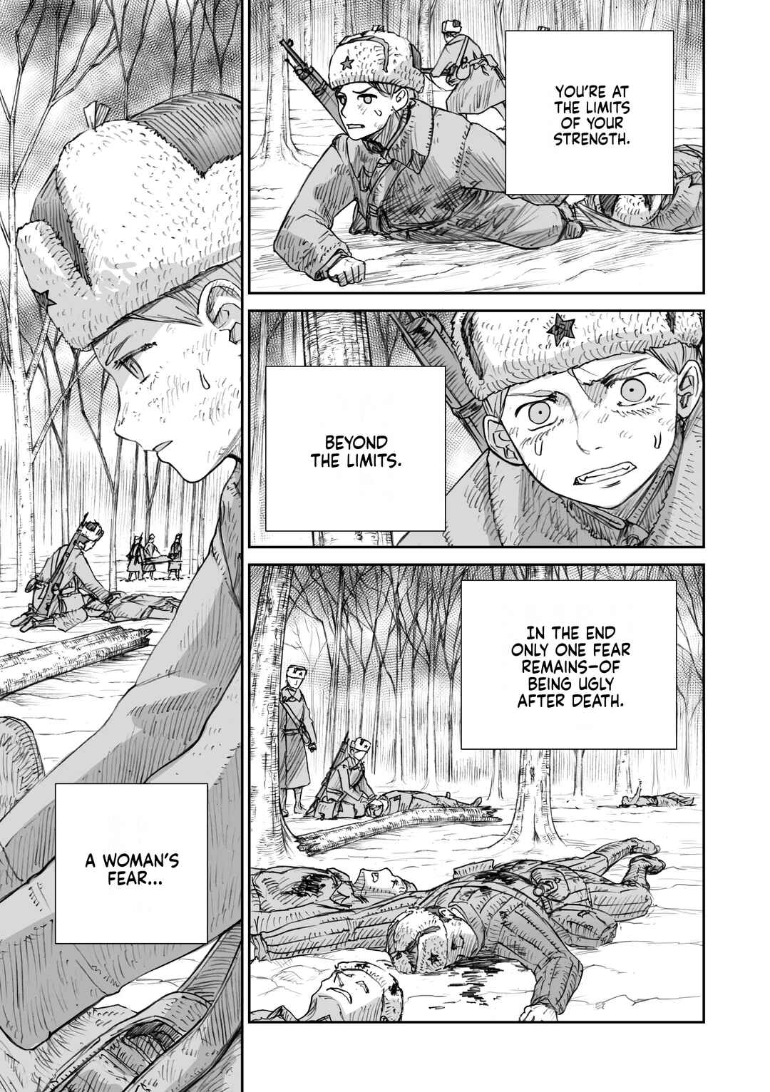 Page 9 Chapter 26.5 Sensou wa Onna no Kao wo Shiteinai