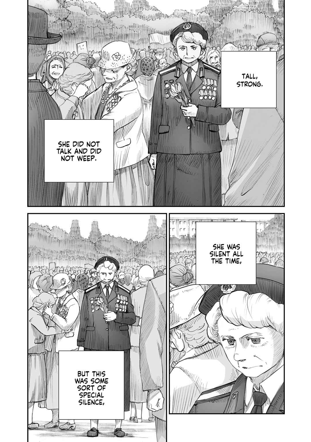 Page 9 Chapter 32 Sensou wa Onna no Kao wo Shiteinai