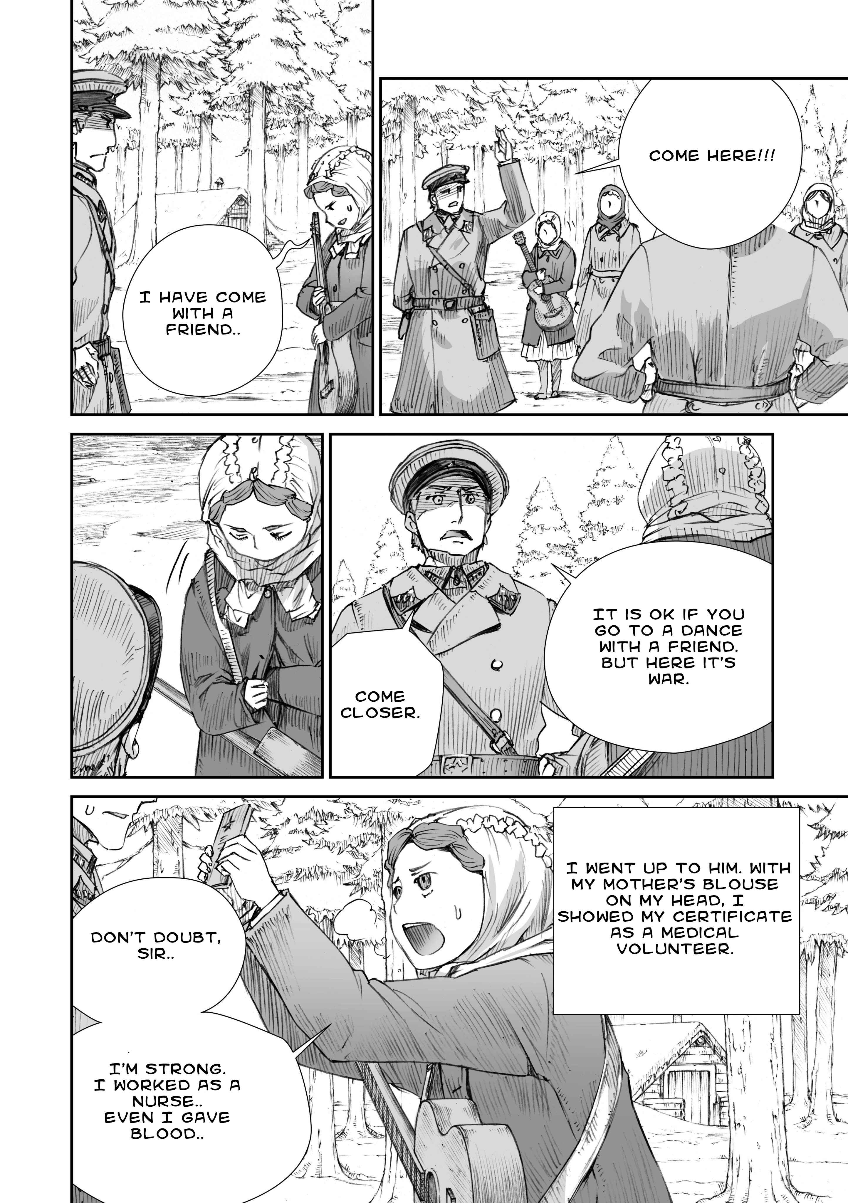 Page 22 Chapter 11 Sensou wa Onna no Kao wo Shiteinai
