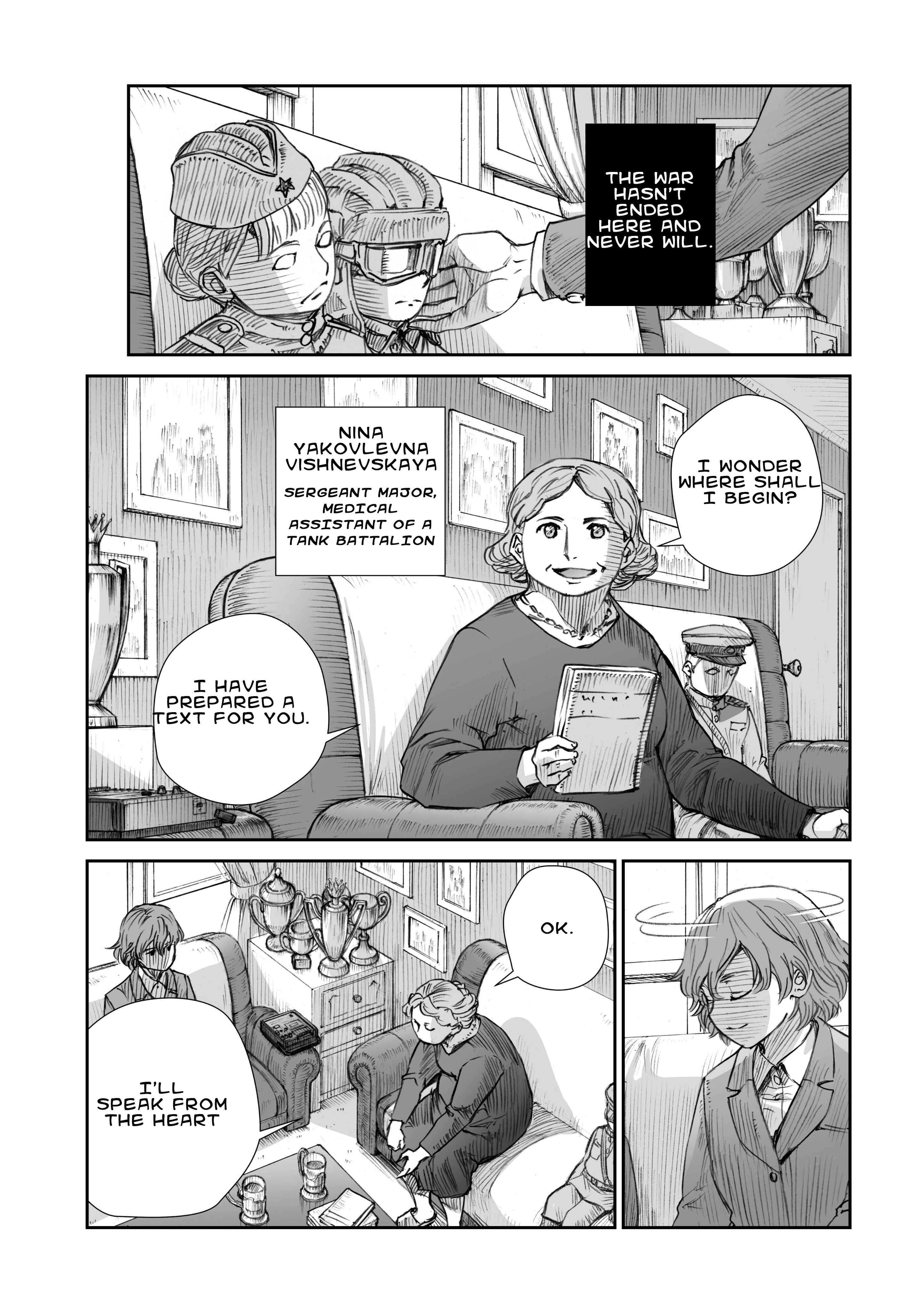 Page 3 Chapter 11 Sensou wa Onna no Kao wo Shiteinai