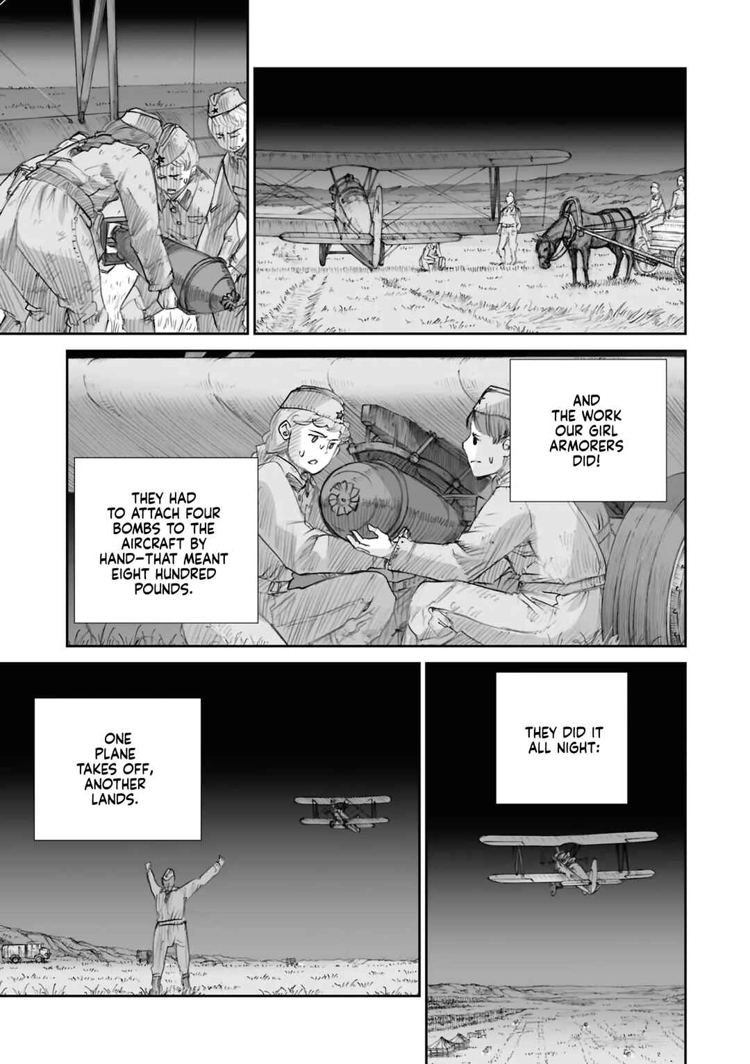 Page 13 Chapter 25 Sensou wa Onna no Kao wo Shiteinai