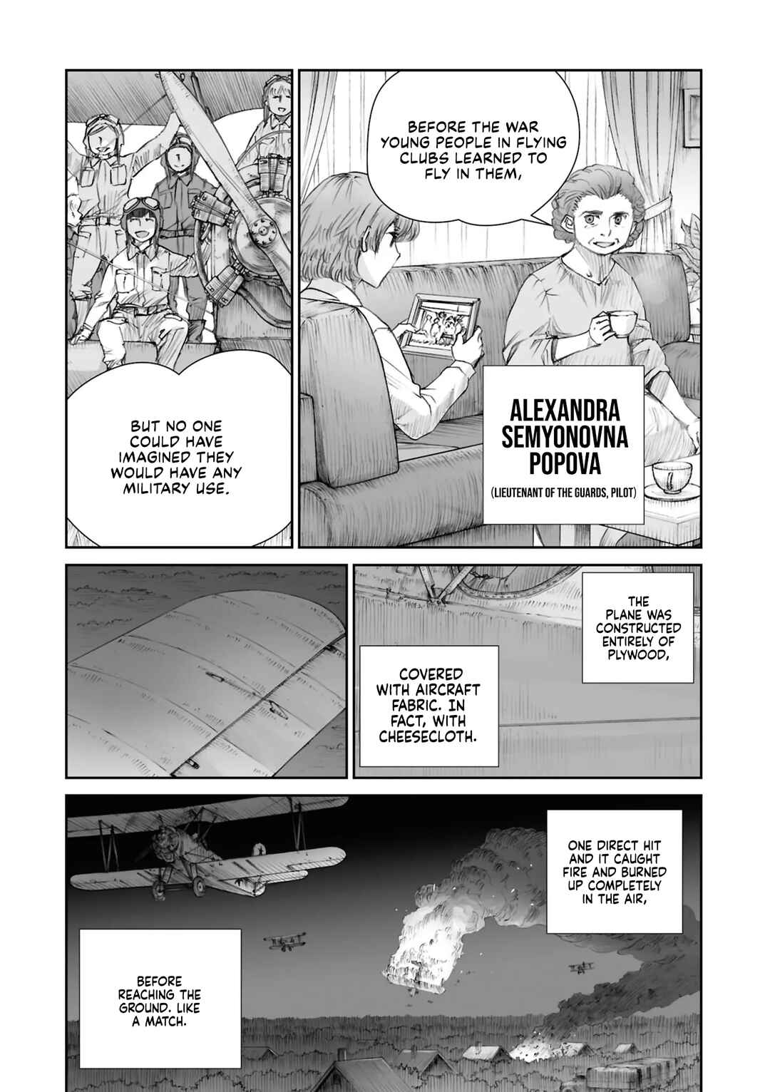 Page 4 Chapter 25 Sensou wa Onna no Kao wo Shiteinai