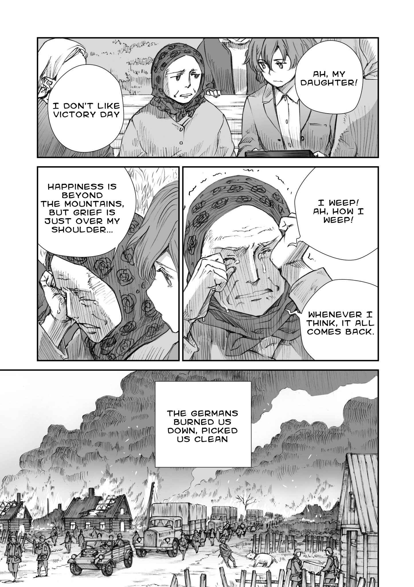 Page 3 Chapter 12 Sensou wa Onna no Kao wo Shiteinai