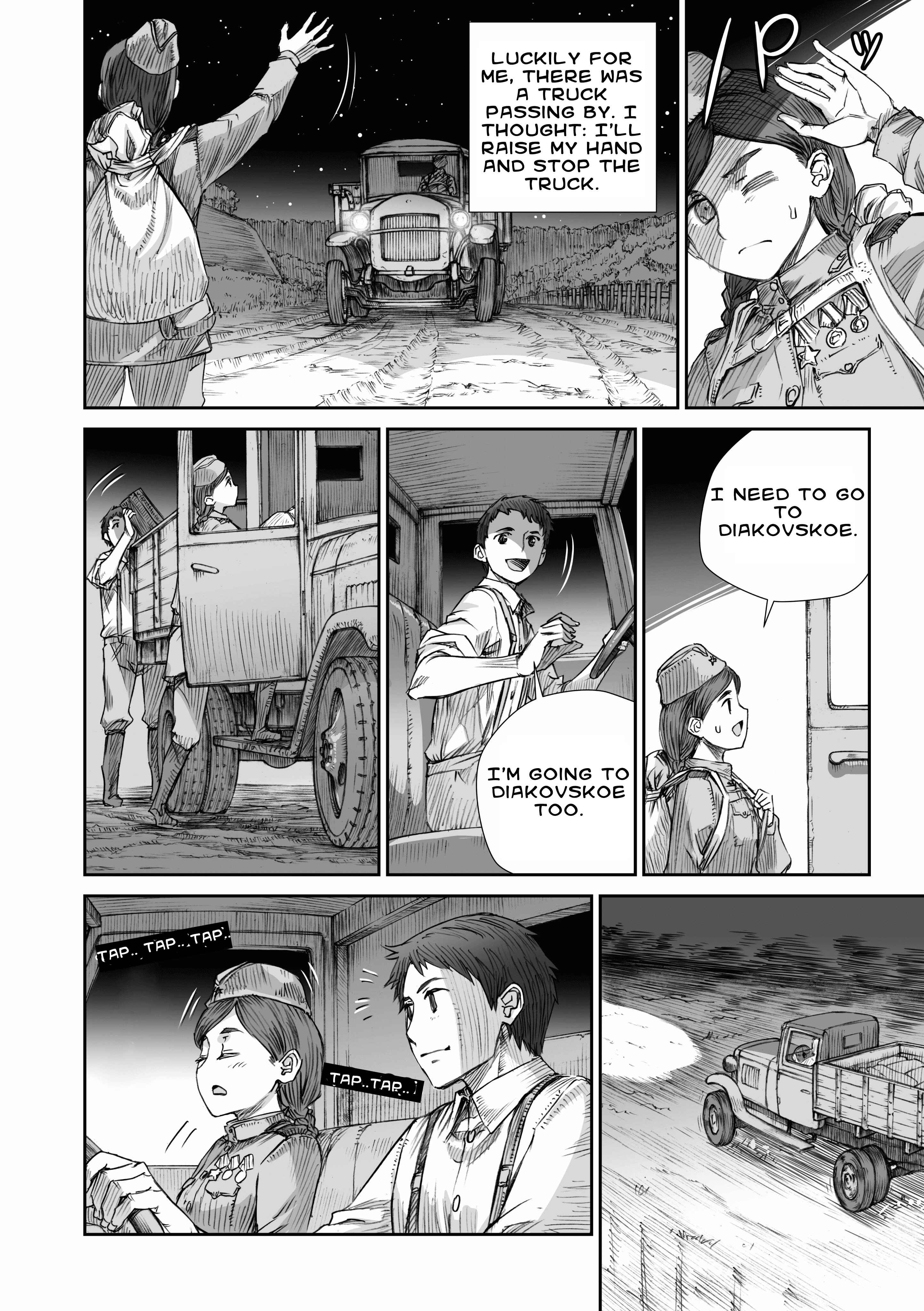 Page 10 Chapter 3.2 Sensou wa Onna no Kao wo Shiteinai