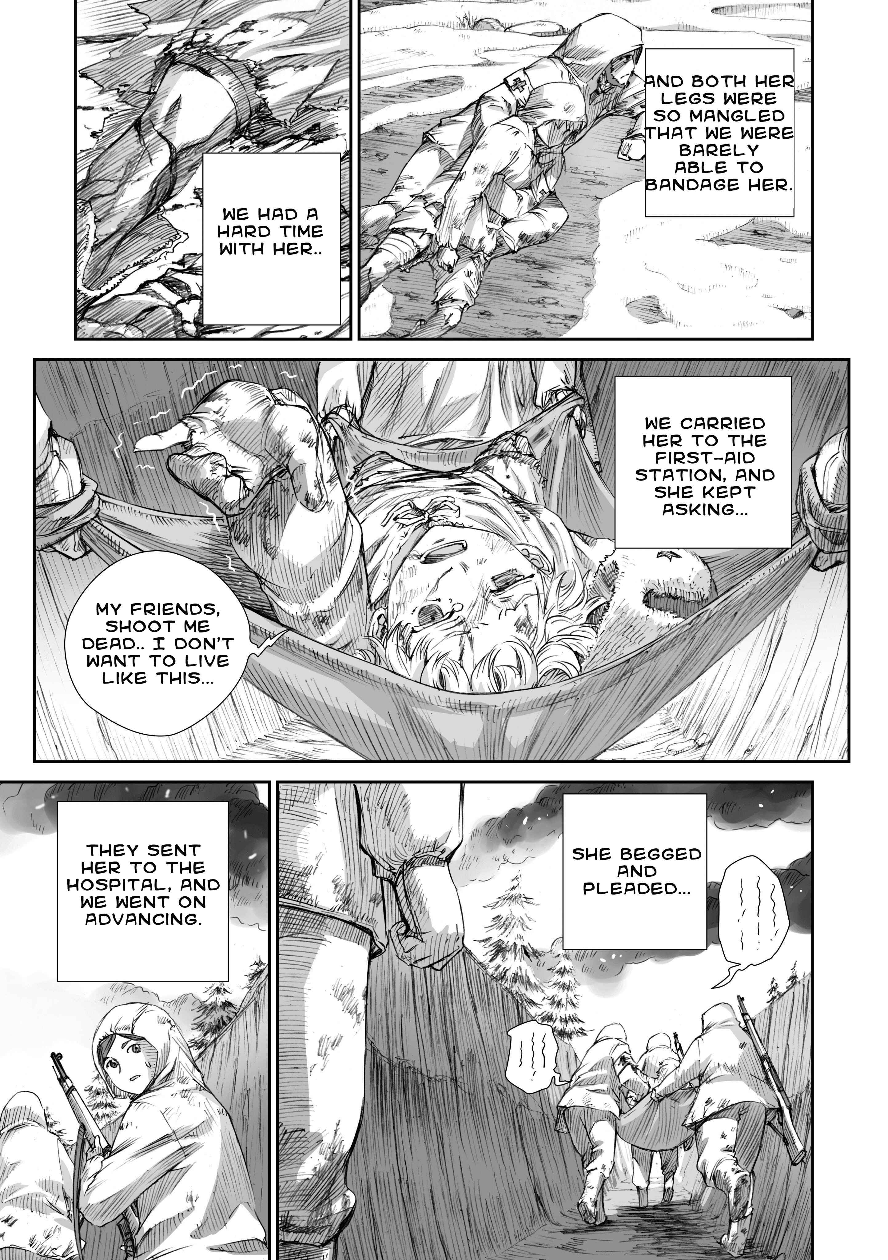 Page 15 Chapter 3.2 Sensou wa Onna no Kao wo Shiteinai