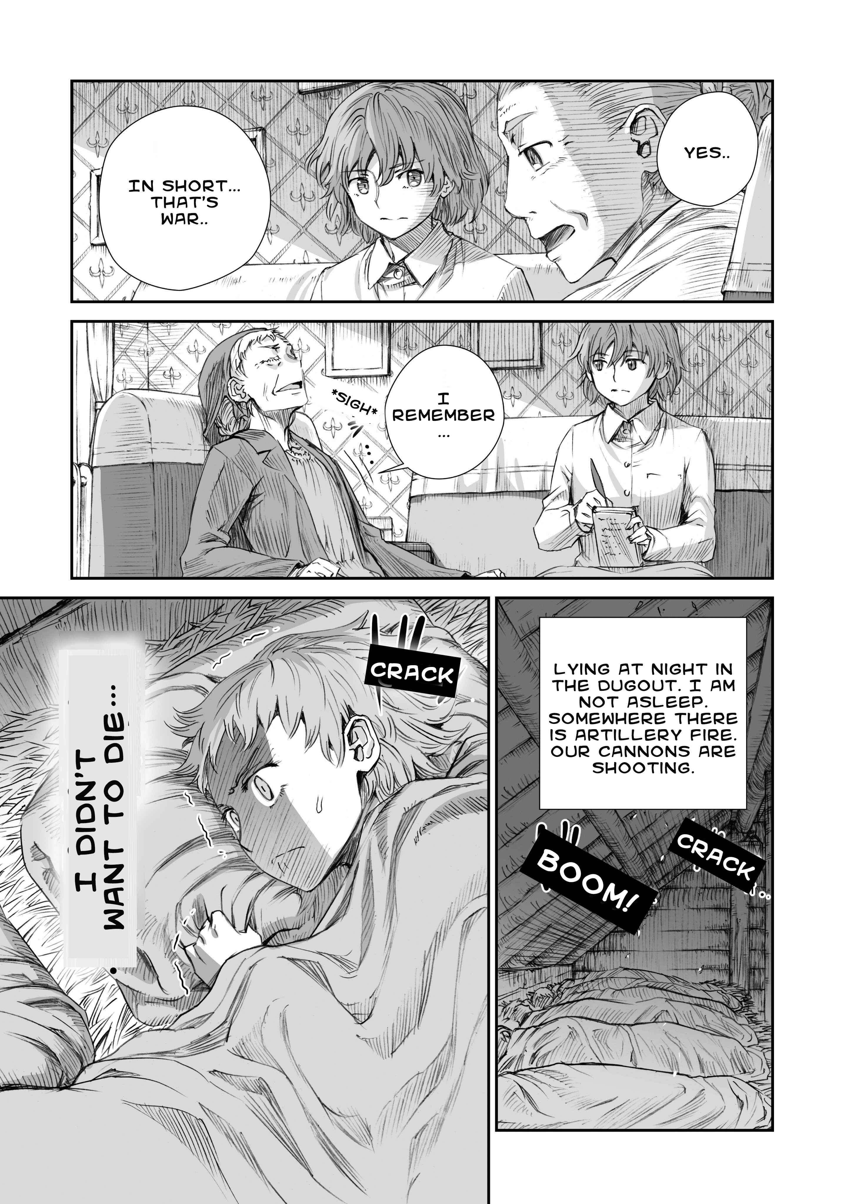 Page 19 Chapter 3.2 Sensou wa Onna no Kao wo Shiteinai