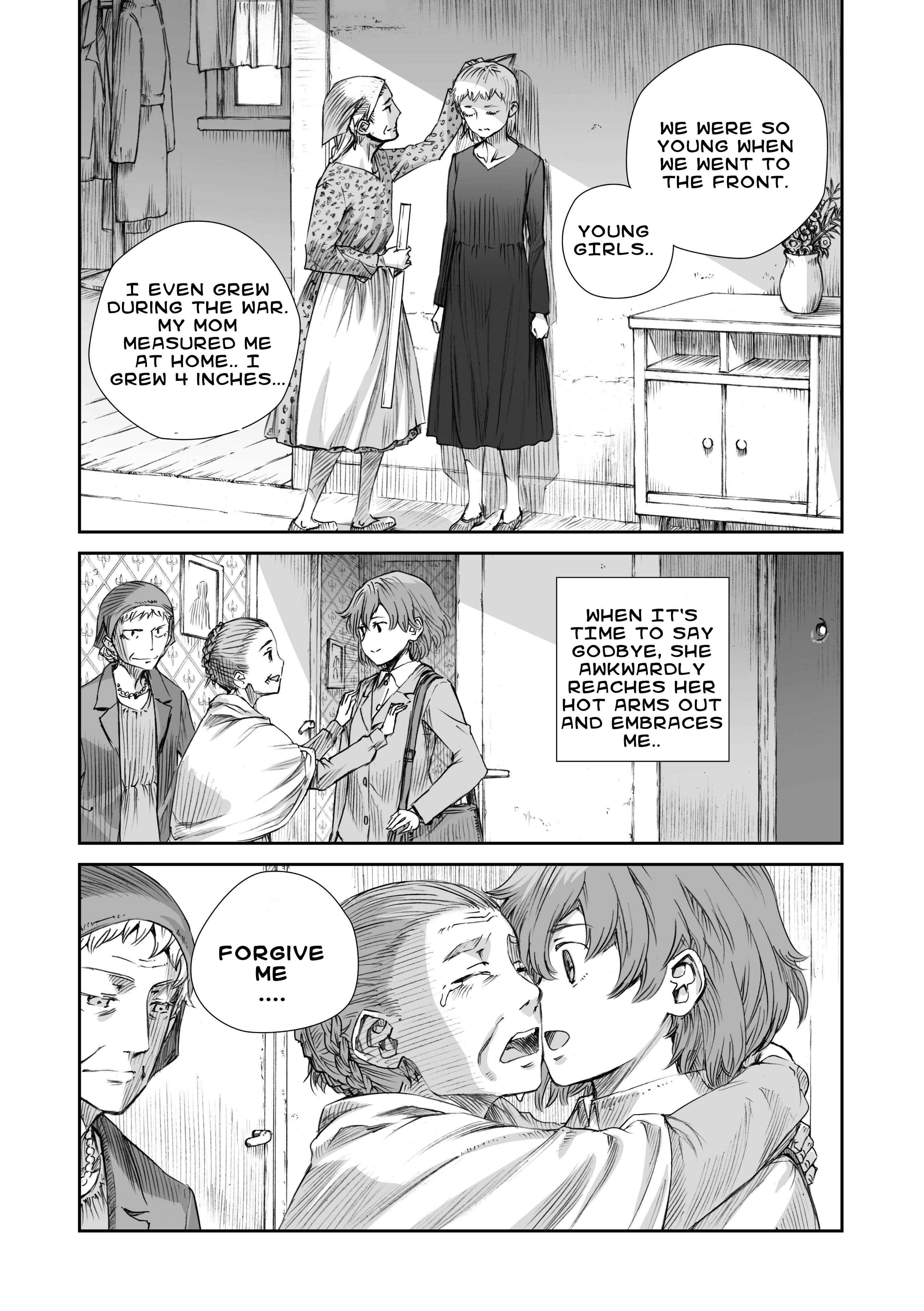 Page 21 Chapter 3.2 Sensou wa Onna no Kao wo Shiteinai