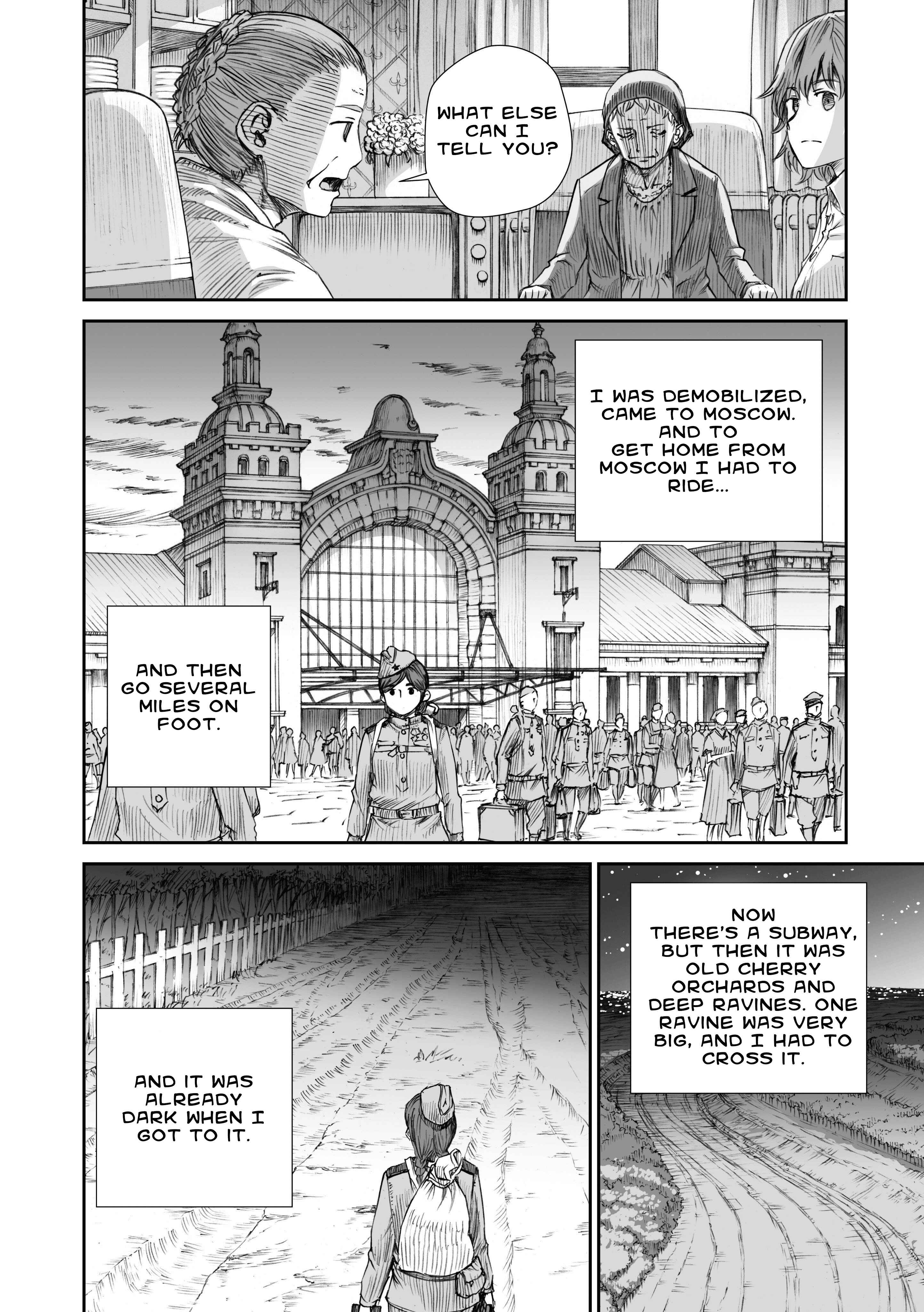 Page 8 Chapter 3.2 Sensou wa Onna no Kao wo Shiteinai