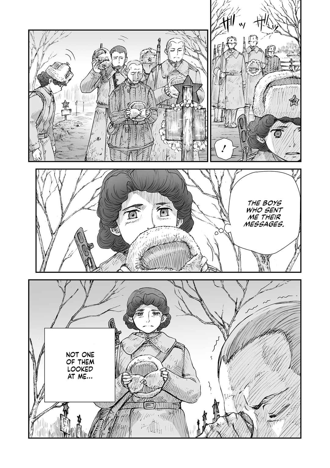 Page 12 Chapter 32.10 Sensou wa Onna no Kao wo Shiteinai