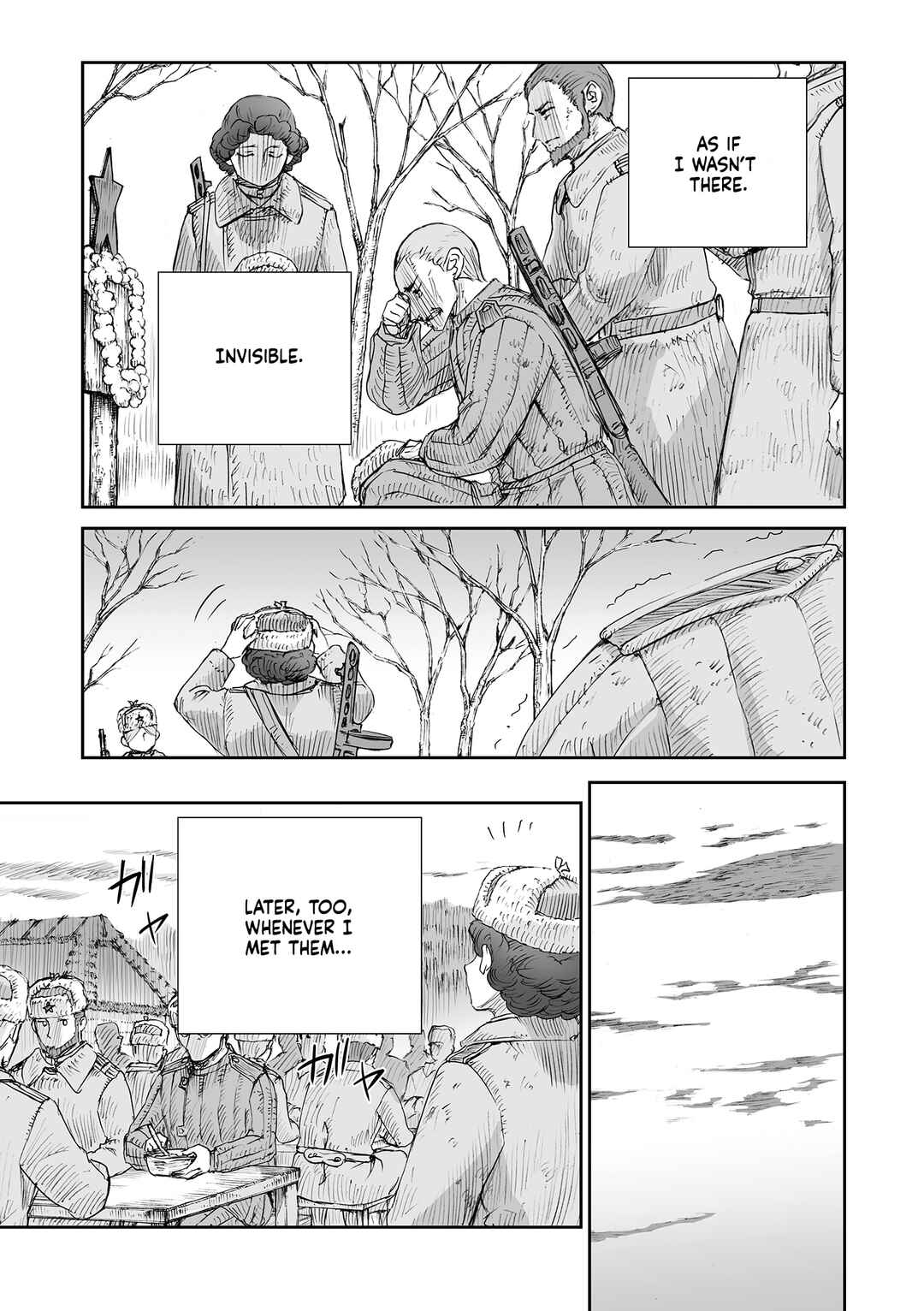 Page 13 Chapter 32.10 Sensou wa Onna no Kao wo Shiteinai