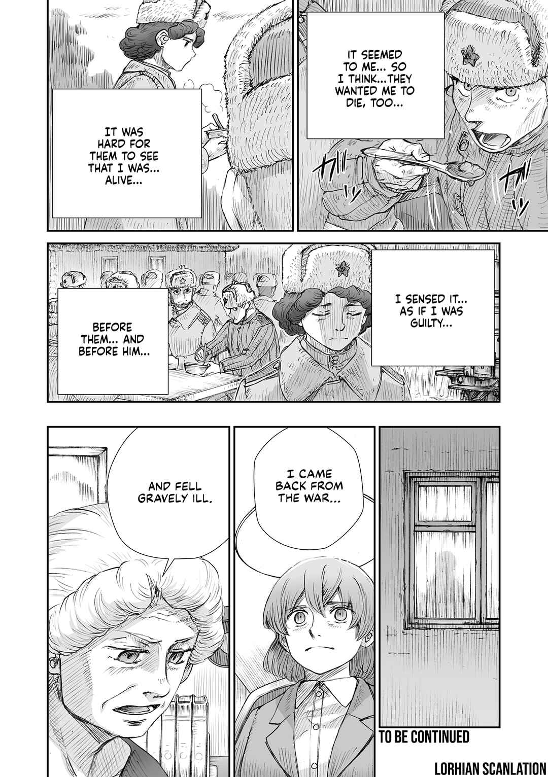 Page 14 Chapter 32.10 Sensou wa Onna no Kao wo Shiteinai