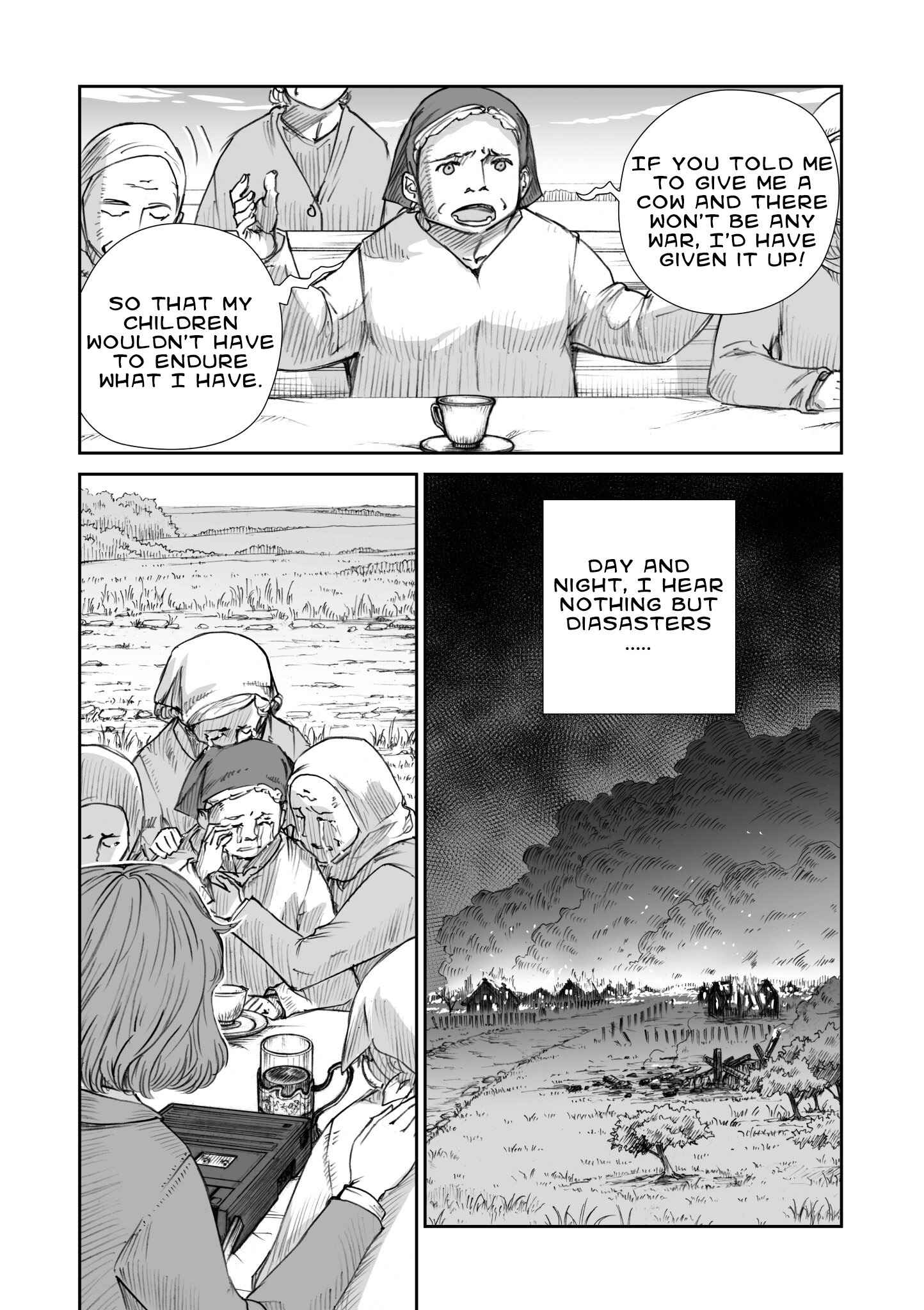 Page 16 Chapter 12.2 Sensou wa Onna no Kao wo Shiteinai