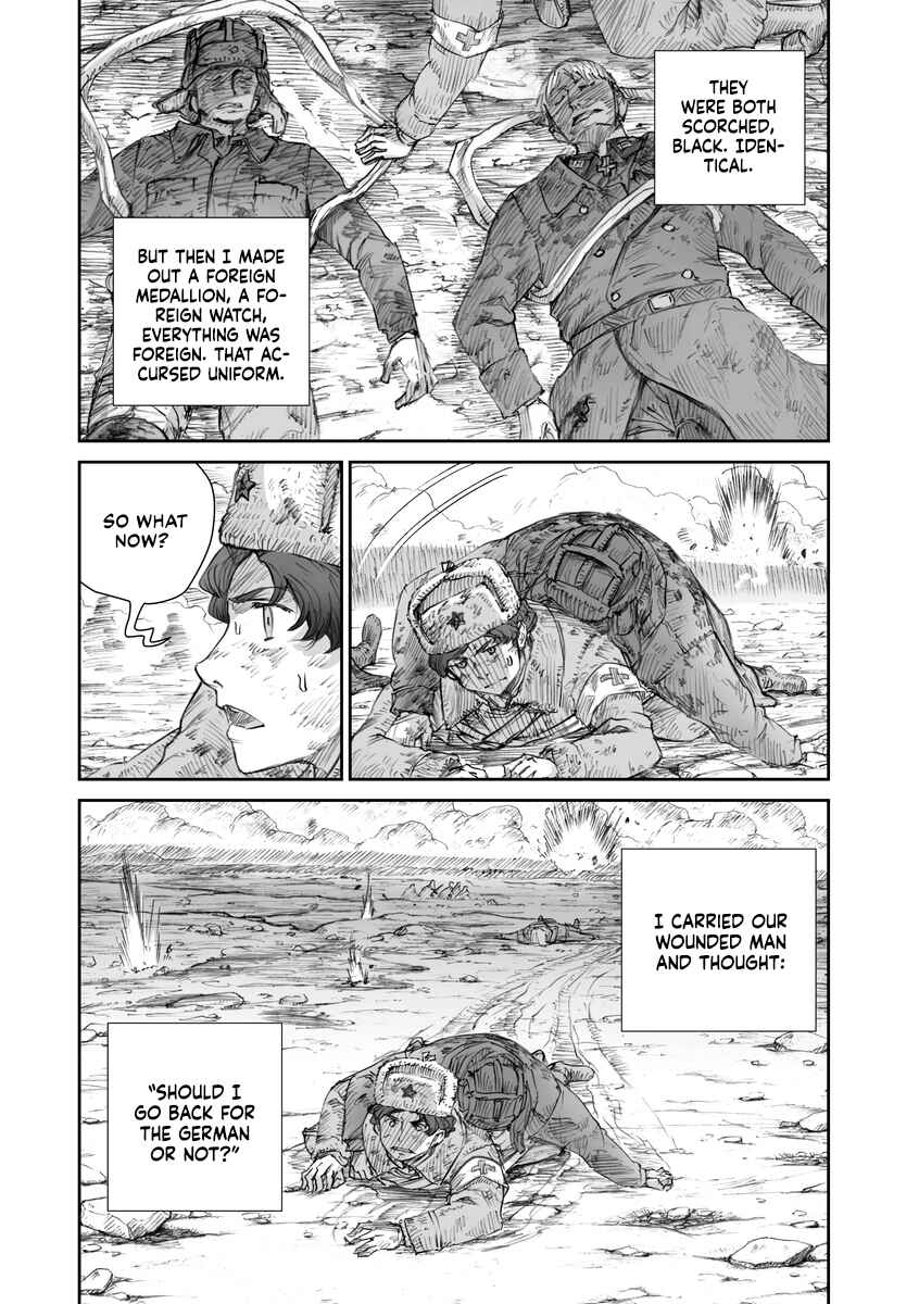 Page 14 Chapter 16.5 Sensou wa Onna no Kao wo Shiteinai