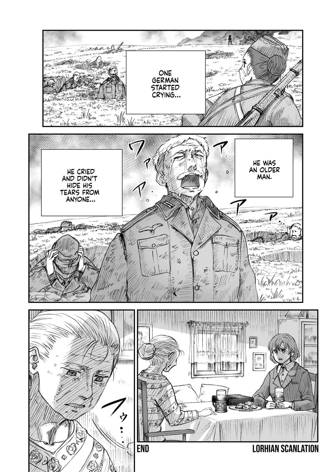 Page 10 Chapter 28 Sensou wa Onna no Kao wo Shiteinai