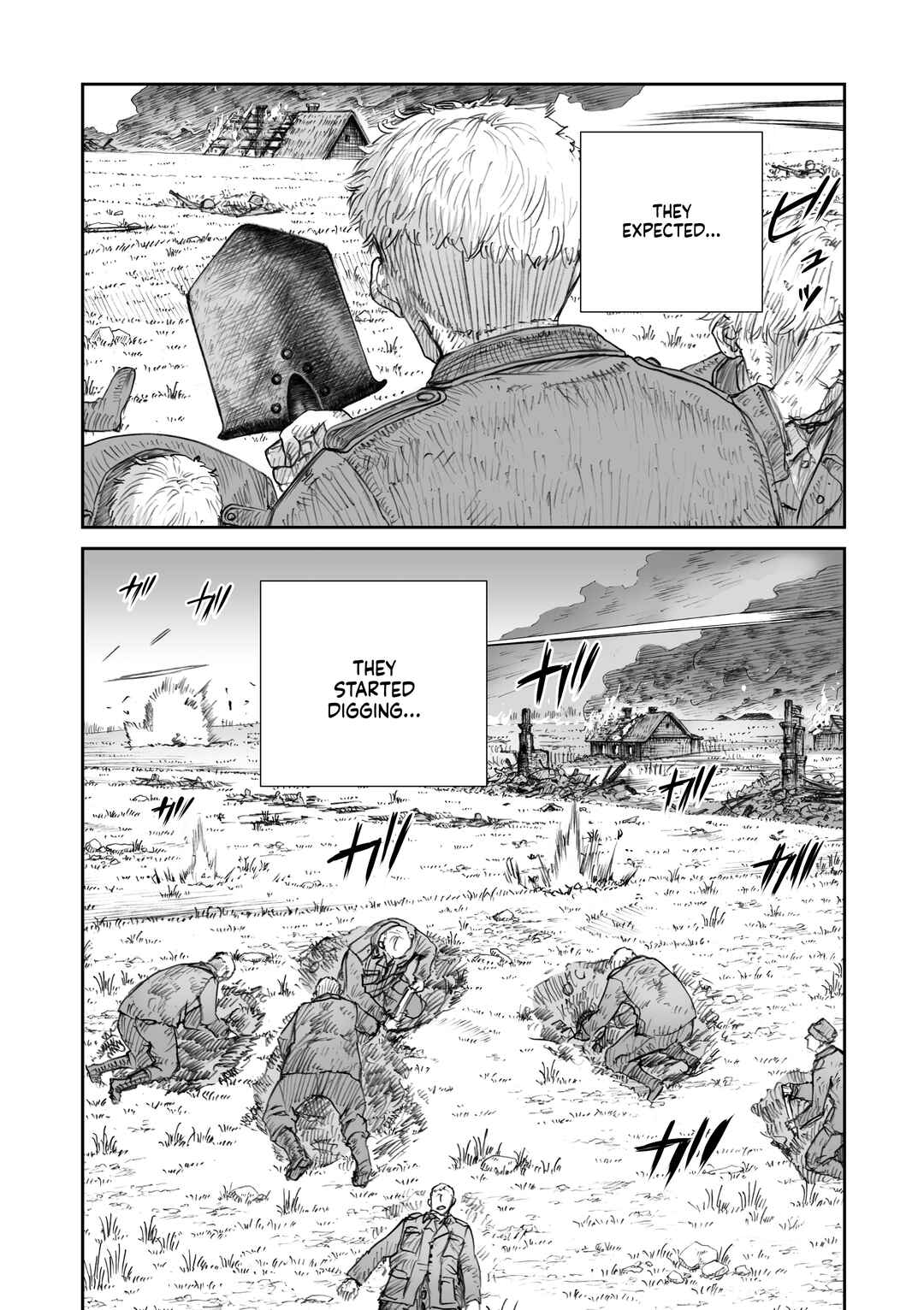 Page 7 Chapter 28 Sensou wa Onna no Kao wo Shiteinai