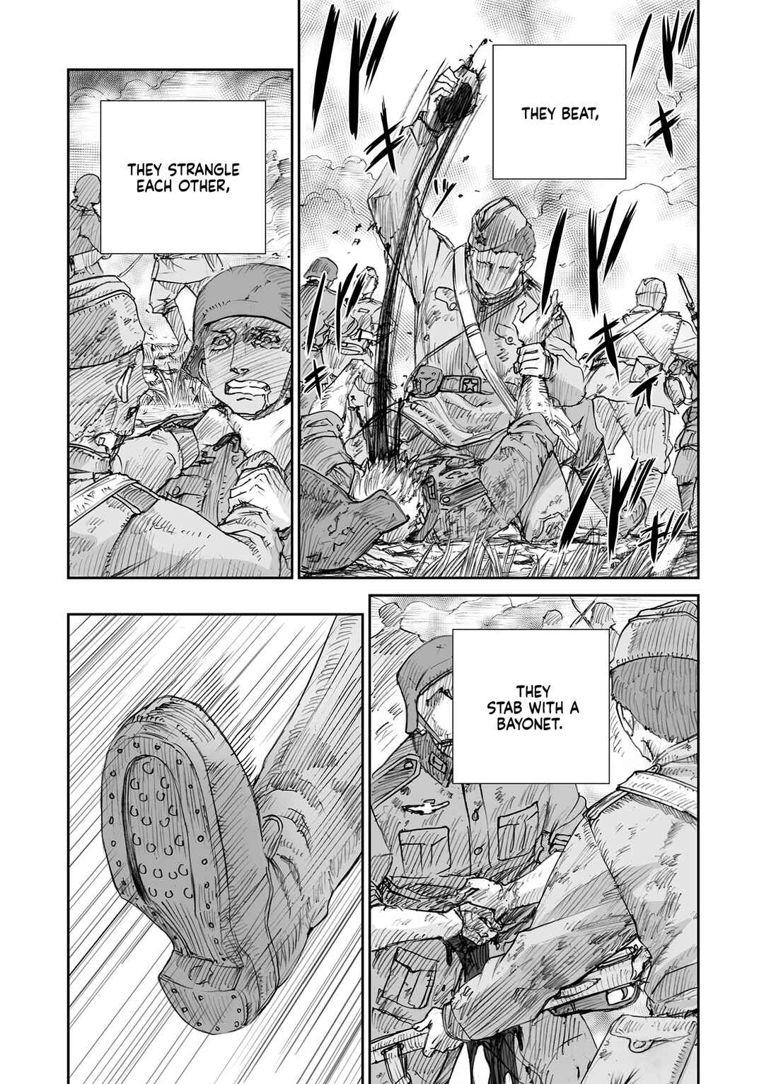 Page 11 Chapter 32.5 Sensou wa Onna no Kao wo Shiteinai