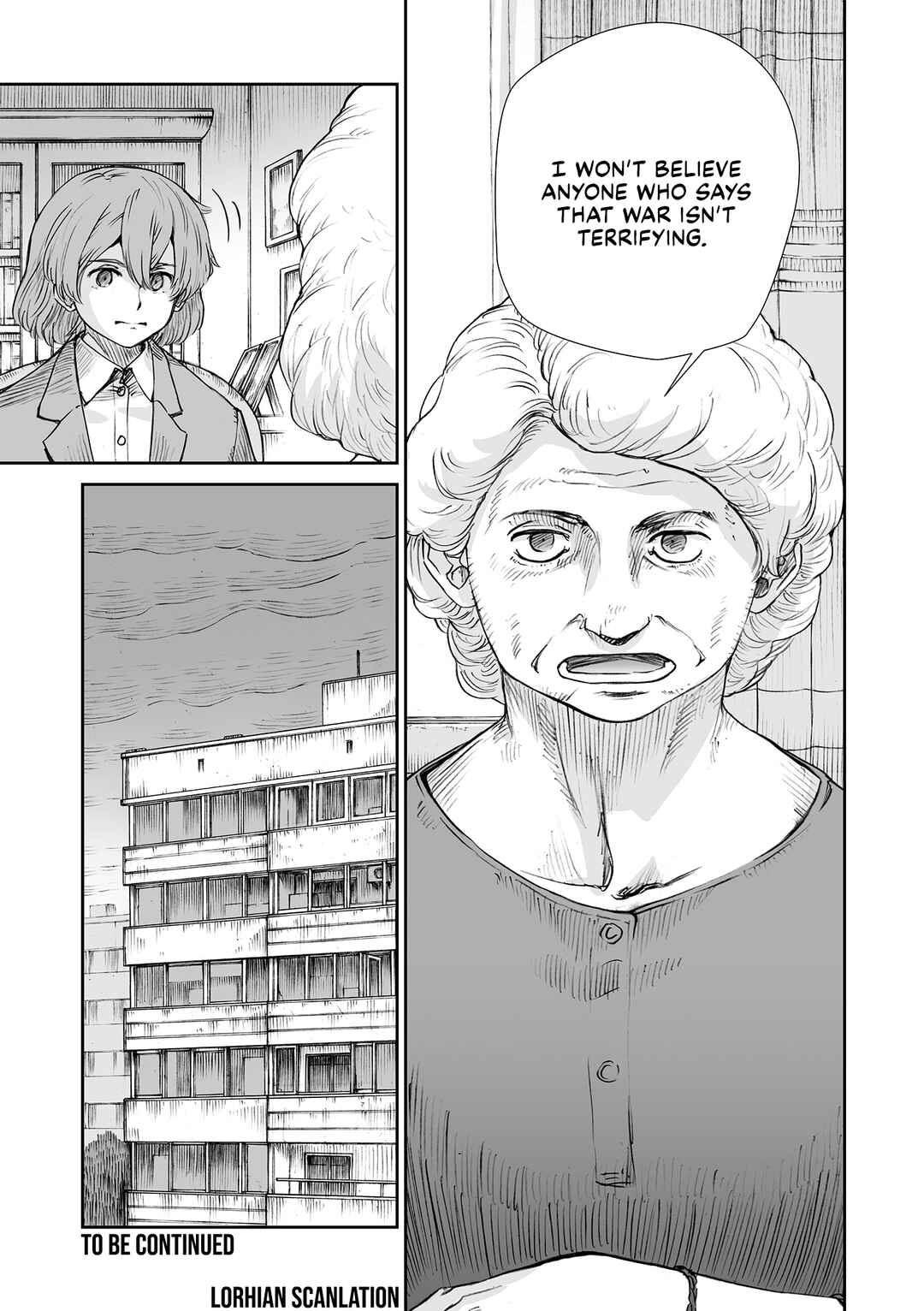 Page 13 Chapter 32.5 Sensou wa Onna no Kao wo Shiteinai