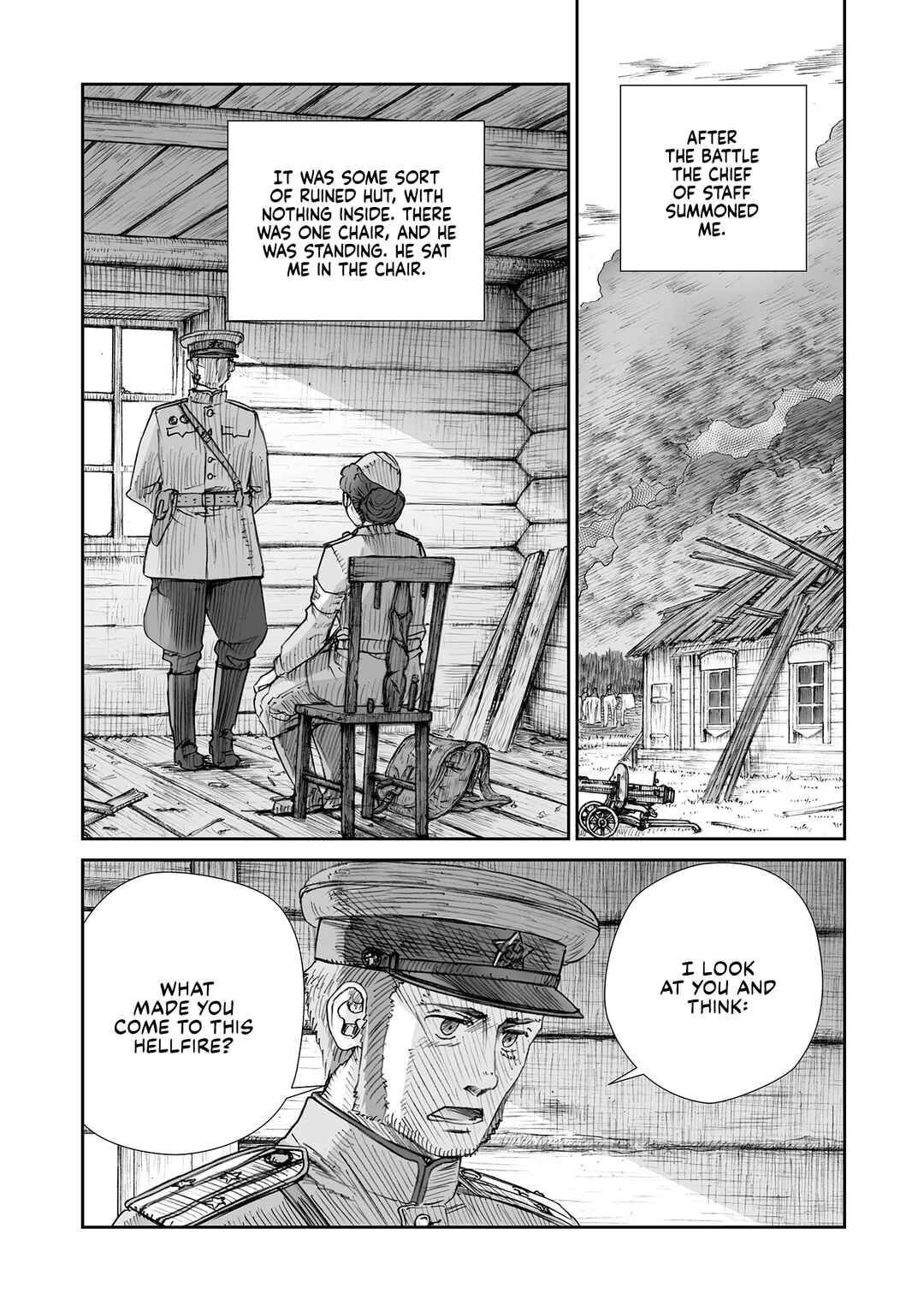 Page 5 Chapter 32.5 Sensou wa Onna no Kao wo Shiteinai