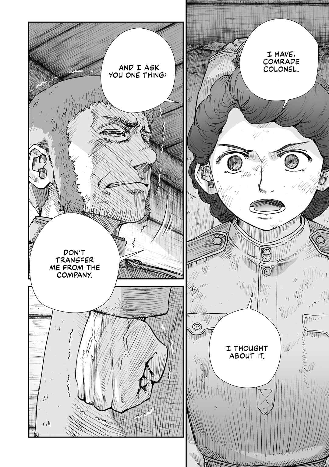 Page 8 Chapter 32.5 Sensou wa Onna no Kao wo Shiteinai