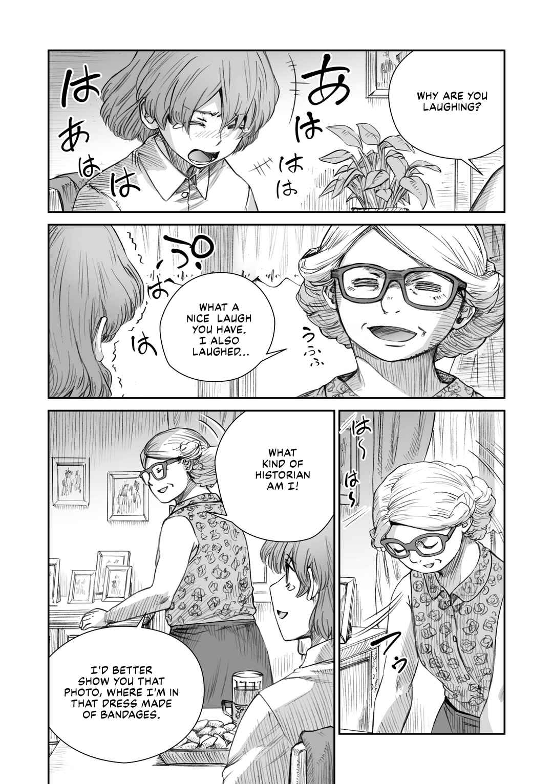 Page 7 Chapter 20.3 Sensou wa Onna no Kao wo Shiteinai