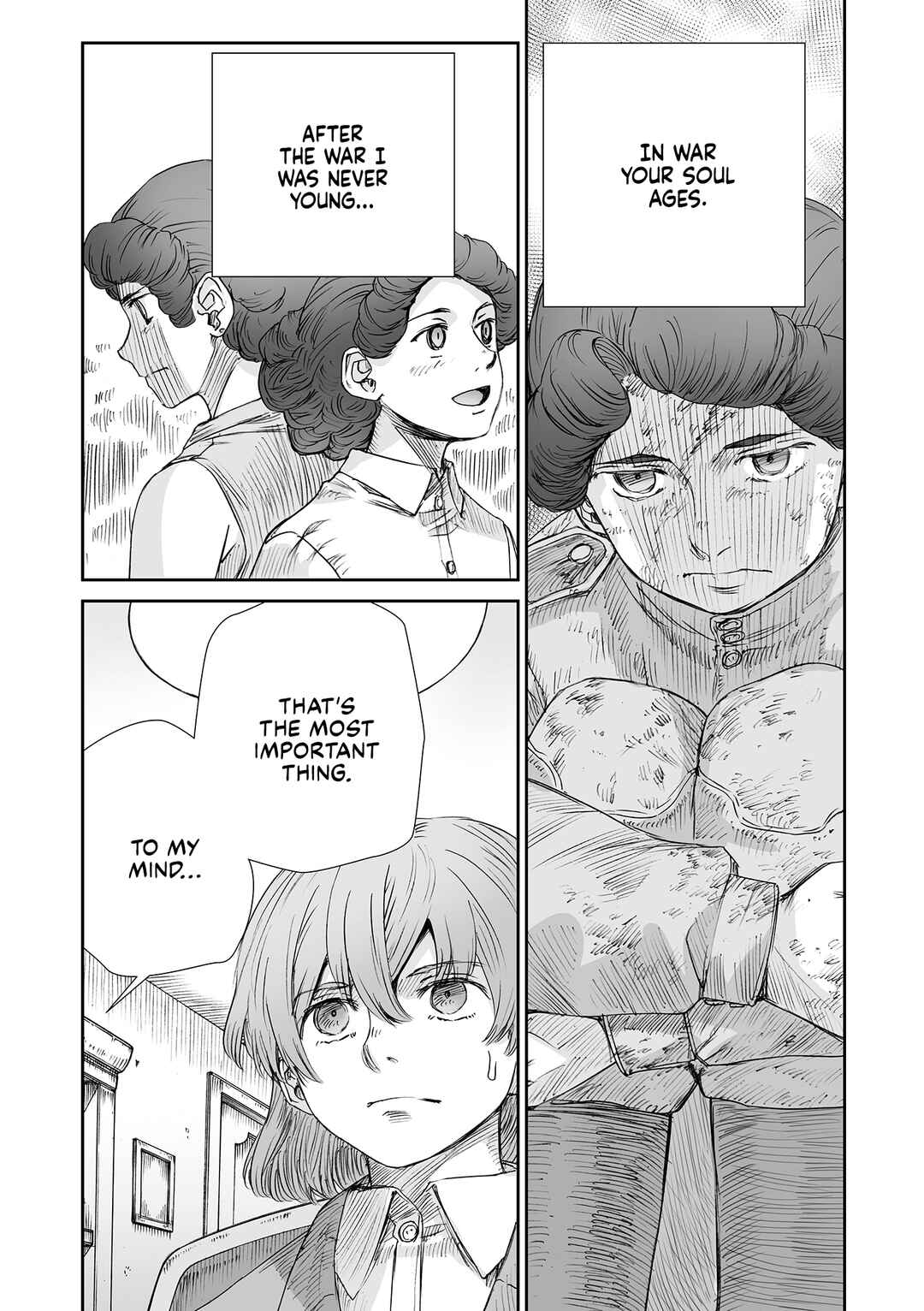 Page 13 Chapter 32.11 Sensou wa Onna no Kao wo Shiteinai