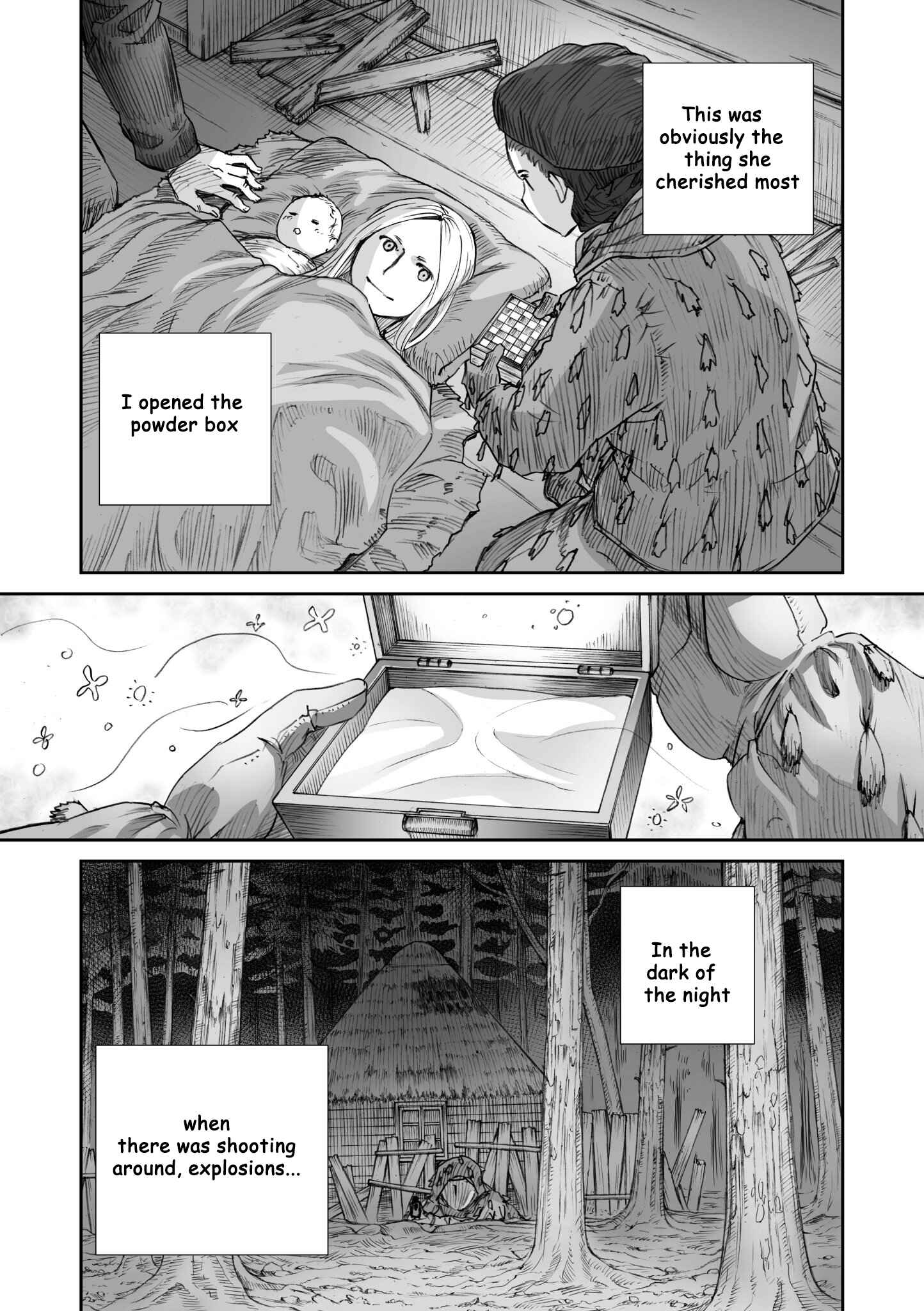 Page 12 Chapter 15 Sensou wa Onna no Kao wo Shiteinai