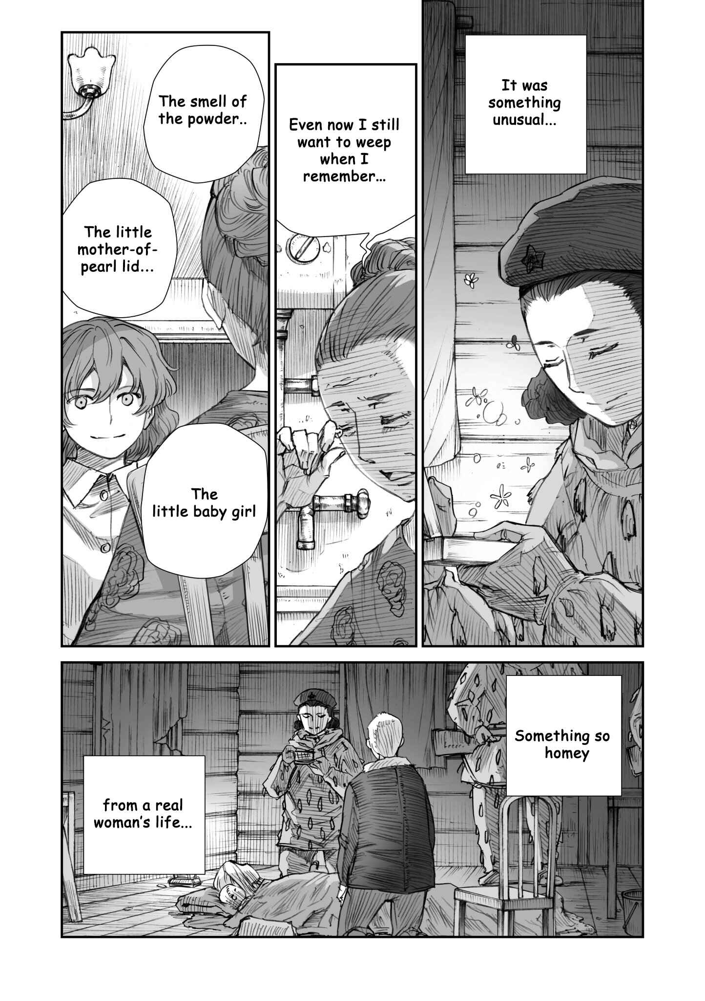 Page 13 Chapter 15 Sensou wa Onna no Kao wo Shiteinai