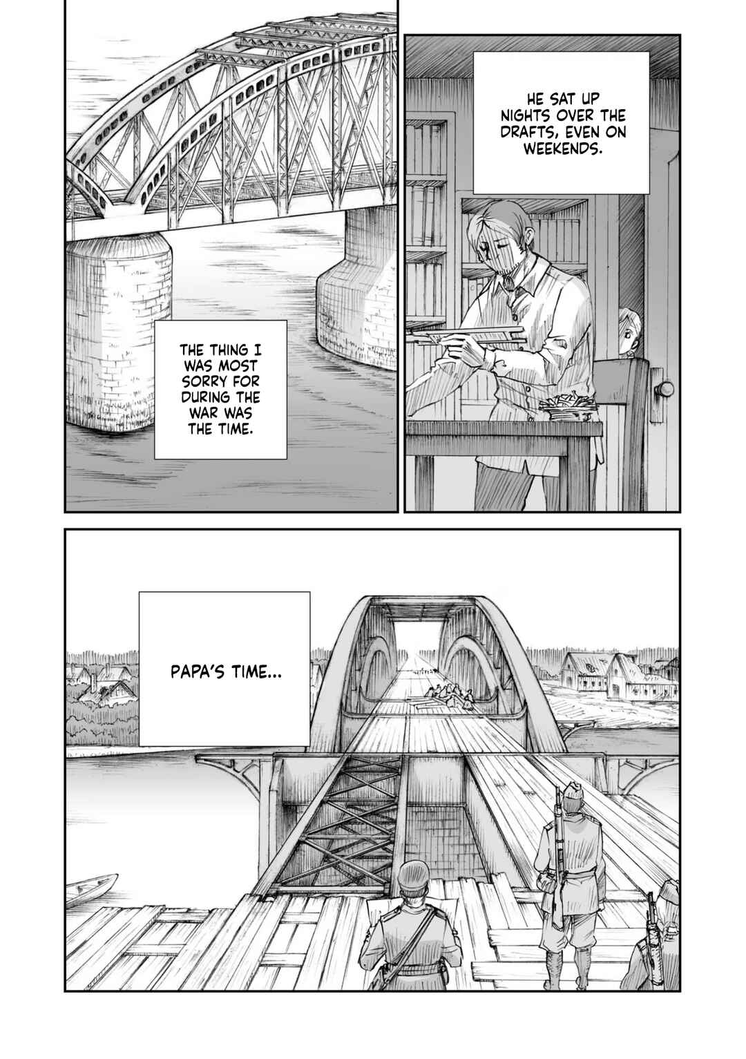 Page 10 Chapter 23 Sensou wa Onna no Kao wo Shiteinai
