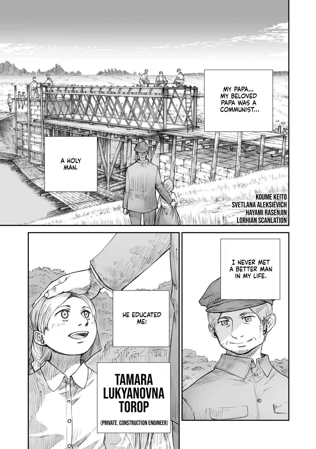 Page 3 Chapter 23 Sensou wa Onna no Kao wo Shiteinai
