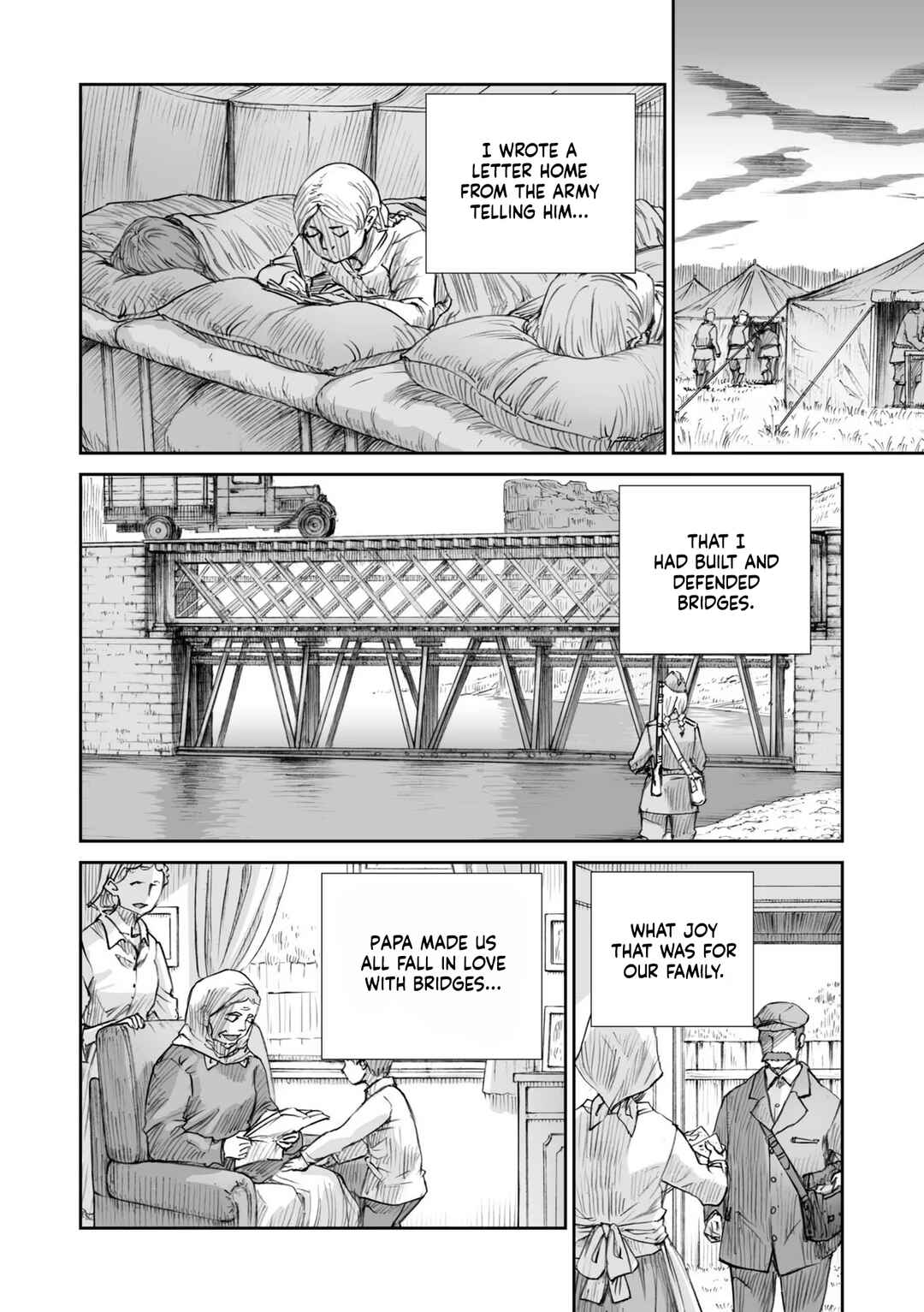 Page 6 Chapter 23 Sensou wa Onna no Kao wo Shiteinai