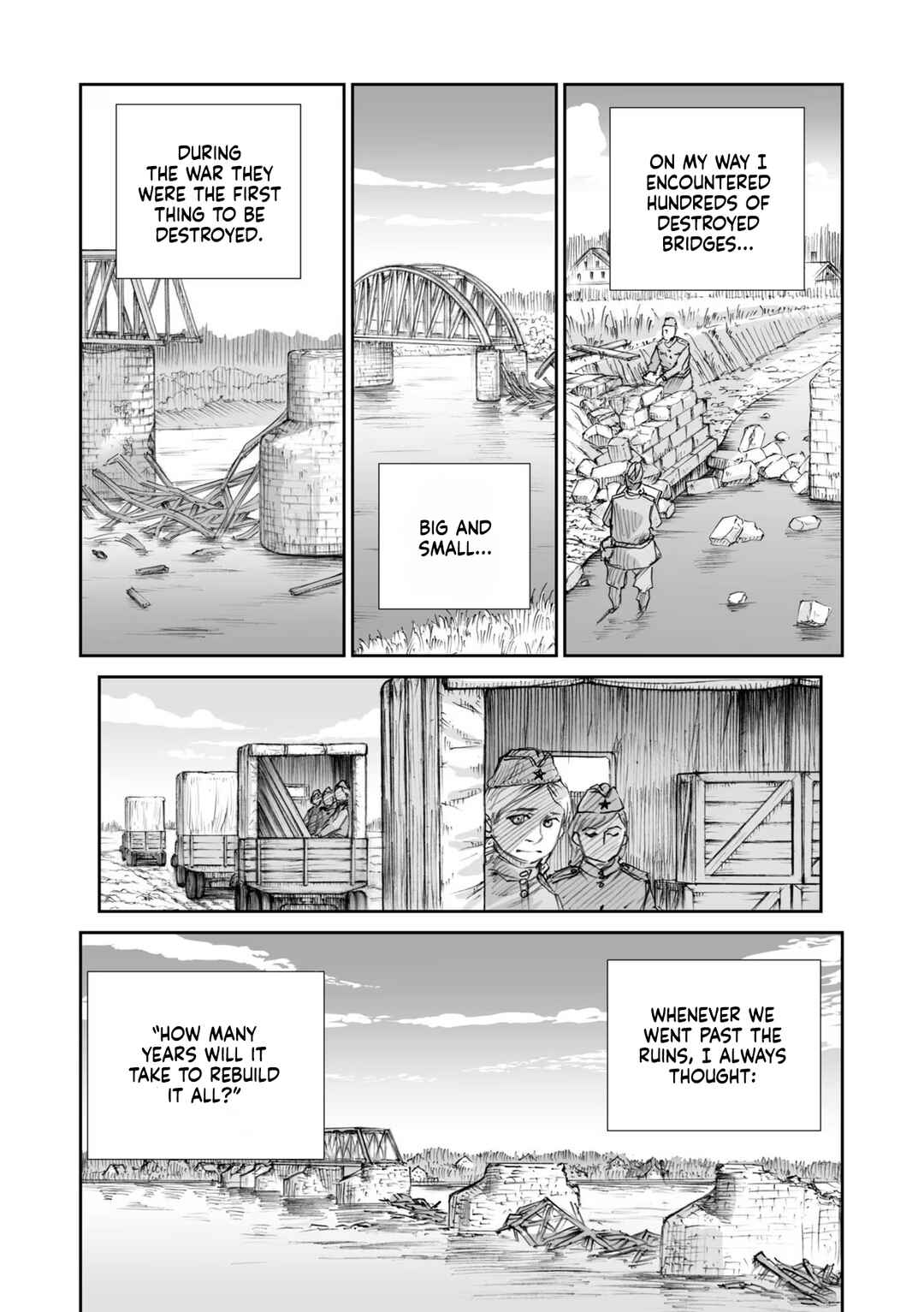 Page 8 Chapter 23 Sensou wa Onna no Kao wo Shiteinai