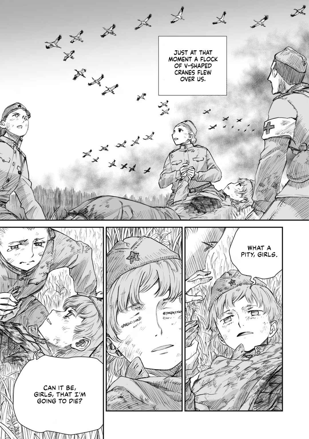 Page 8 Chapter 24.2 Sensou wa Onna no Kao wo Shiteinai