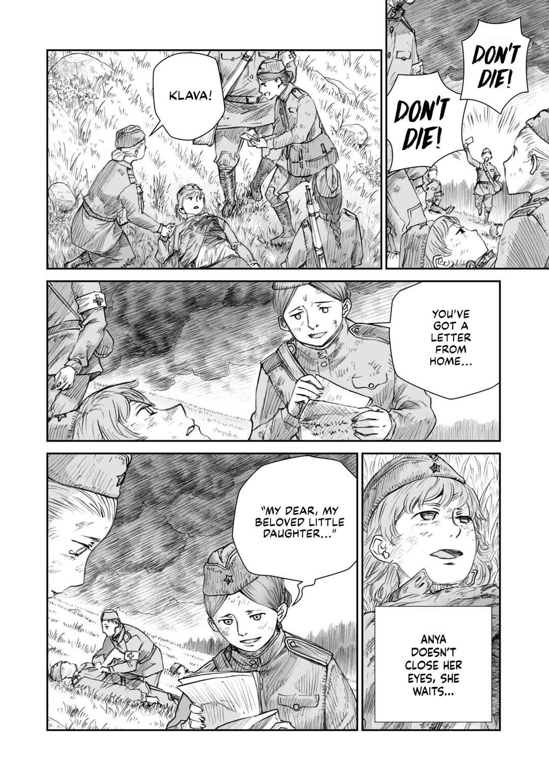Page 9 Chapter 24.2 Sensou wa Onna no Kao wo Shiteinai