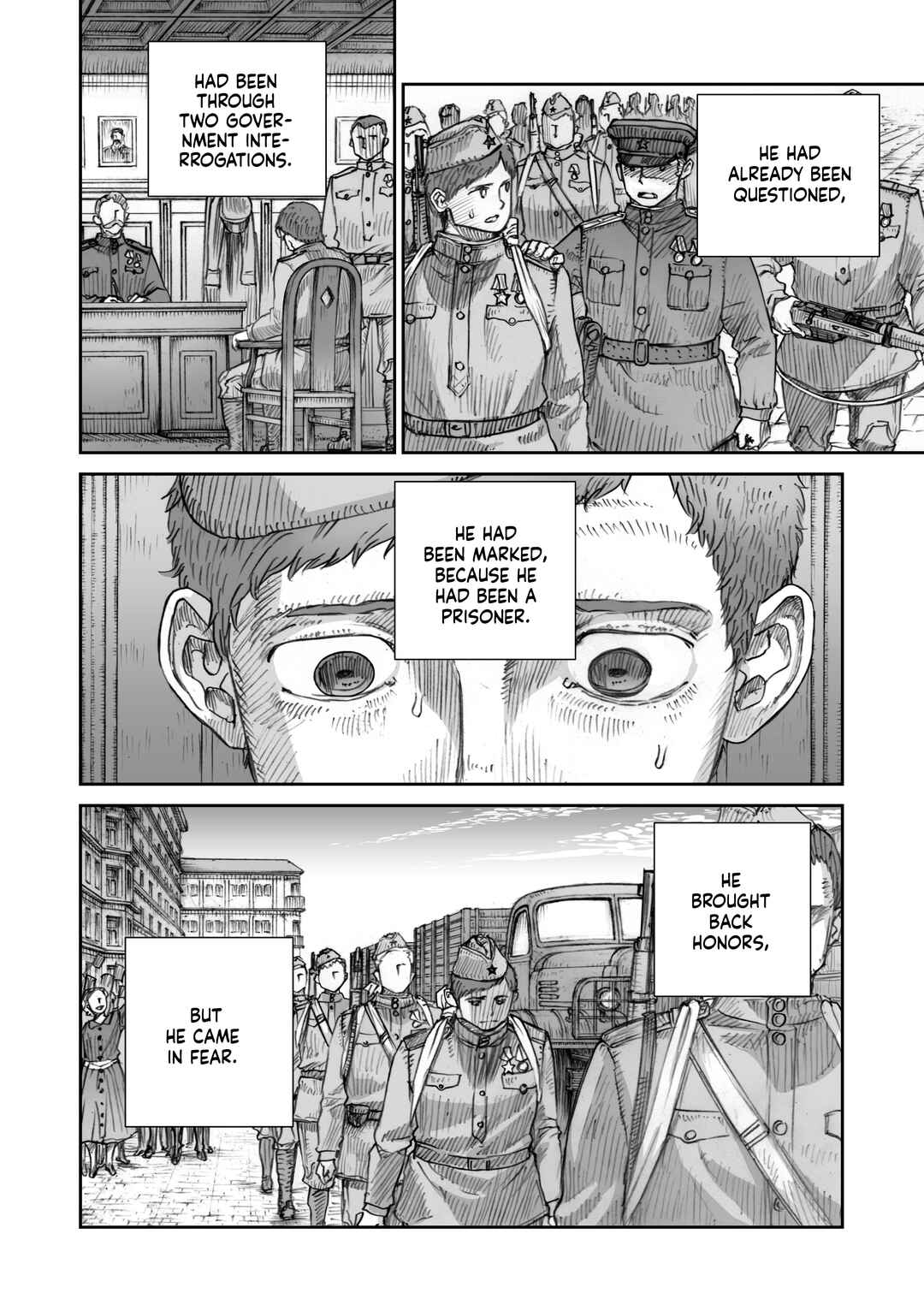 Page 4 Chapter 29.2 Sensou wa Onna no Kao wo Shiteinai