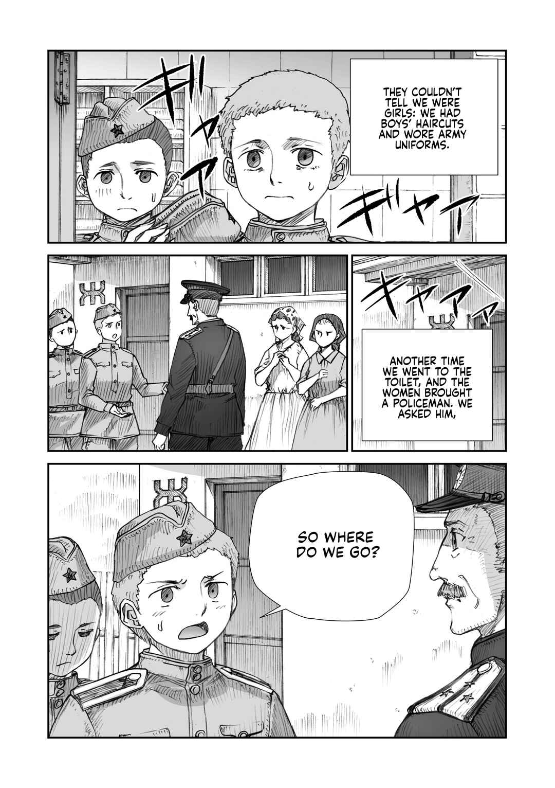 Page 8 Chapter 26.3 Sensou wa Onna no Kao wo Shiteinai