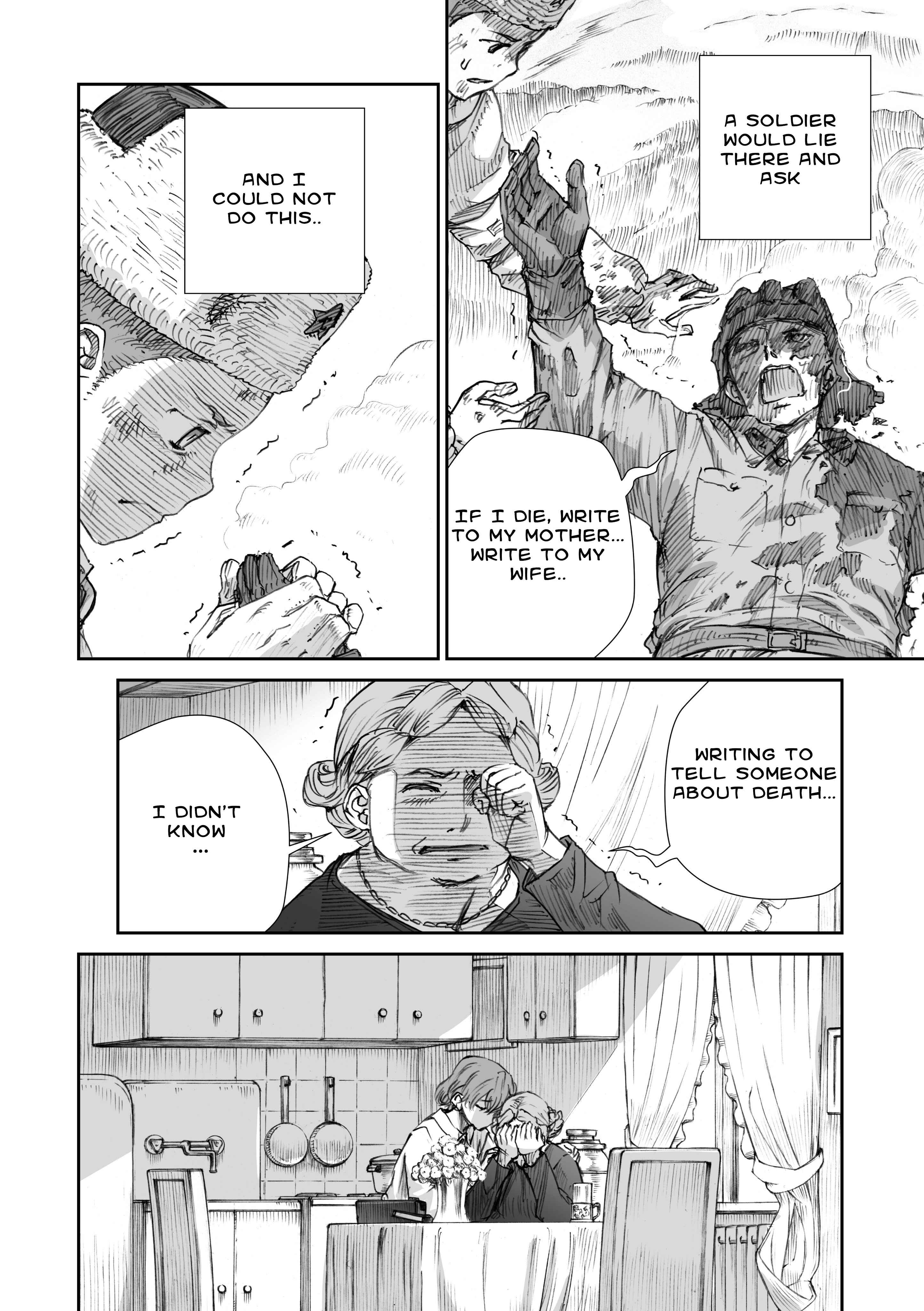 Page 12 Chapter 11.2 Sensou wa Onna no Kao wo Shiteinai