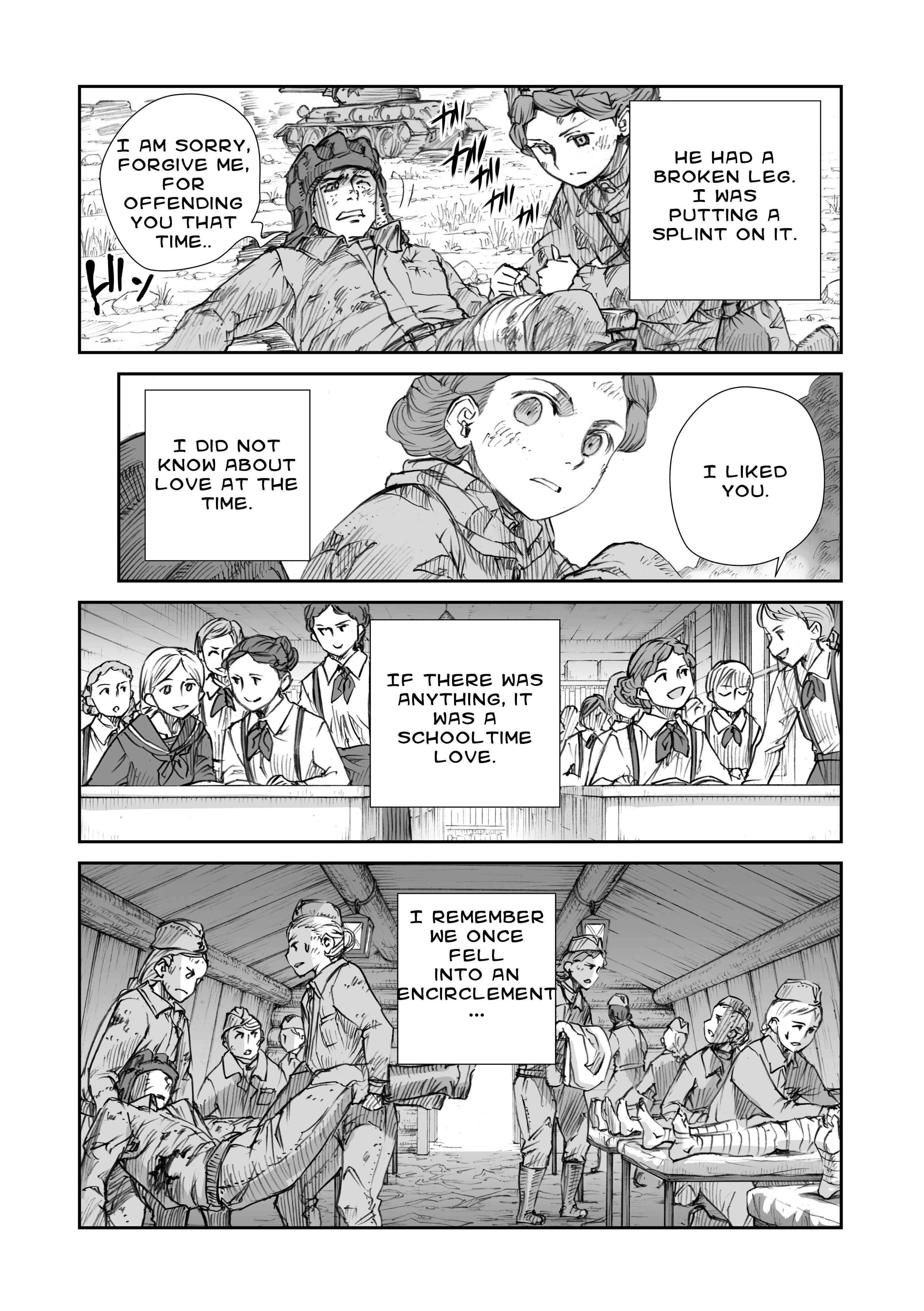 Page 18 Chapter 11.2 Sensou wa Onna no Kao wo Shiteinai